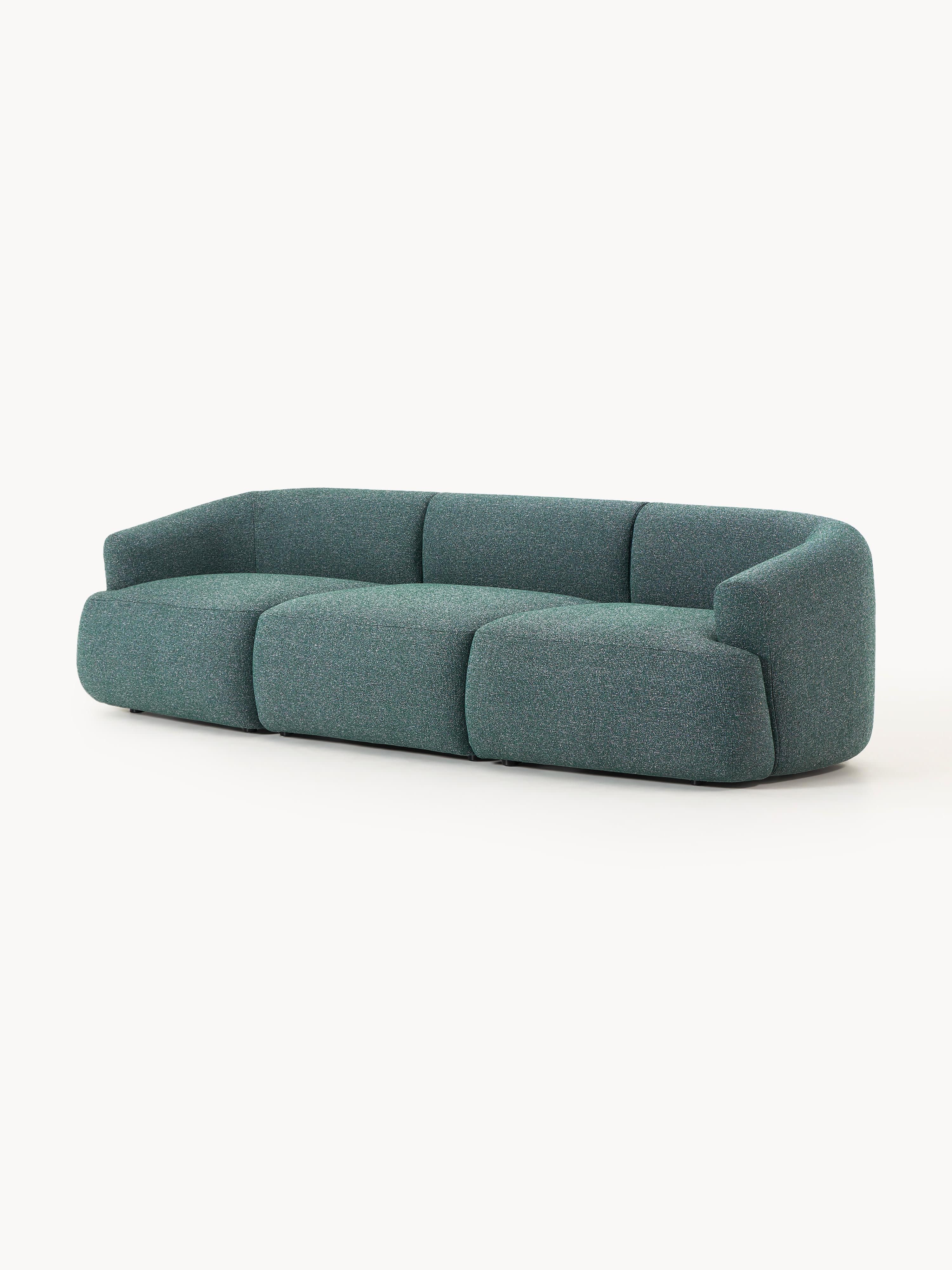 Modulares Bouclé-Sofa Sofia (3-Sitzer)