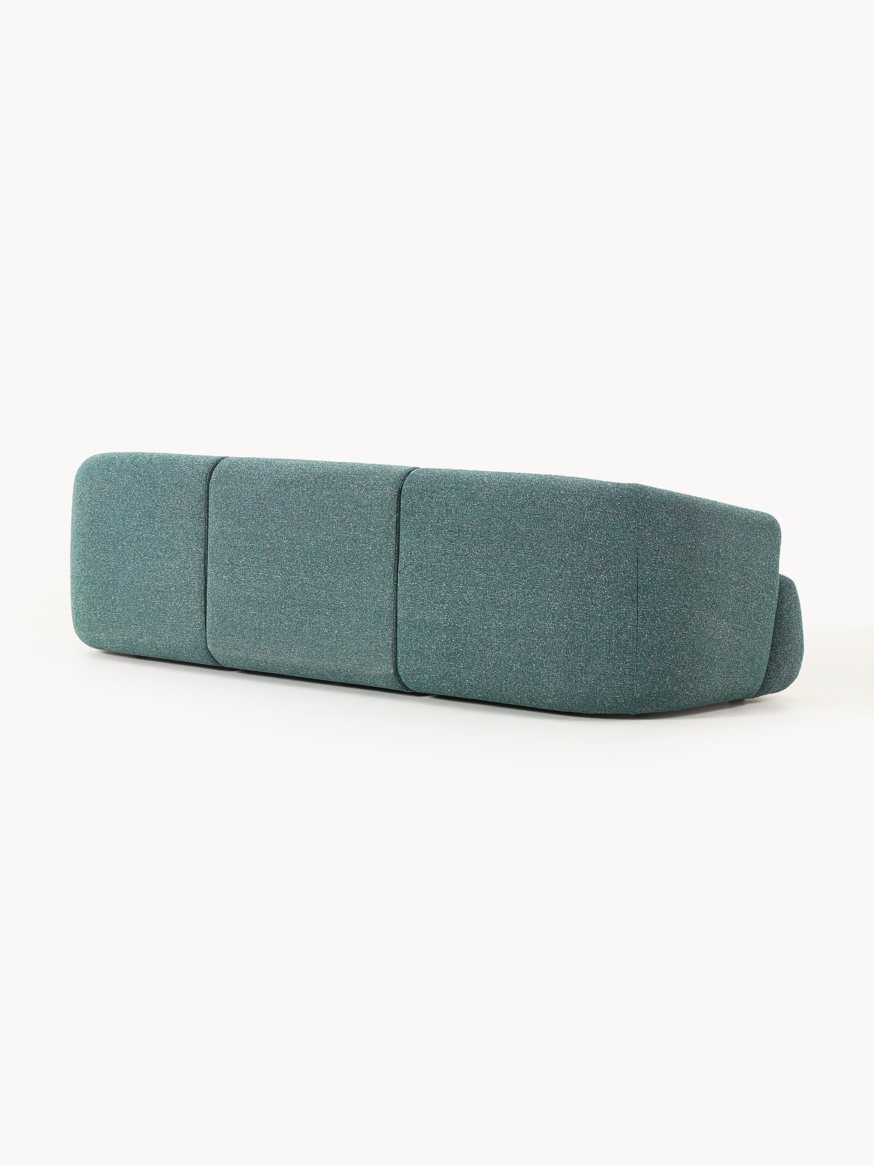 Modulares Bouclé-Sofa Sofia (3-Sitzer)
