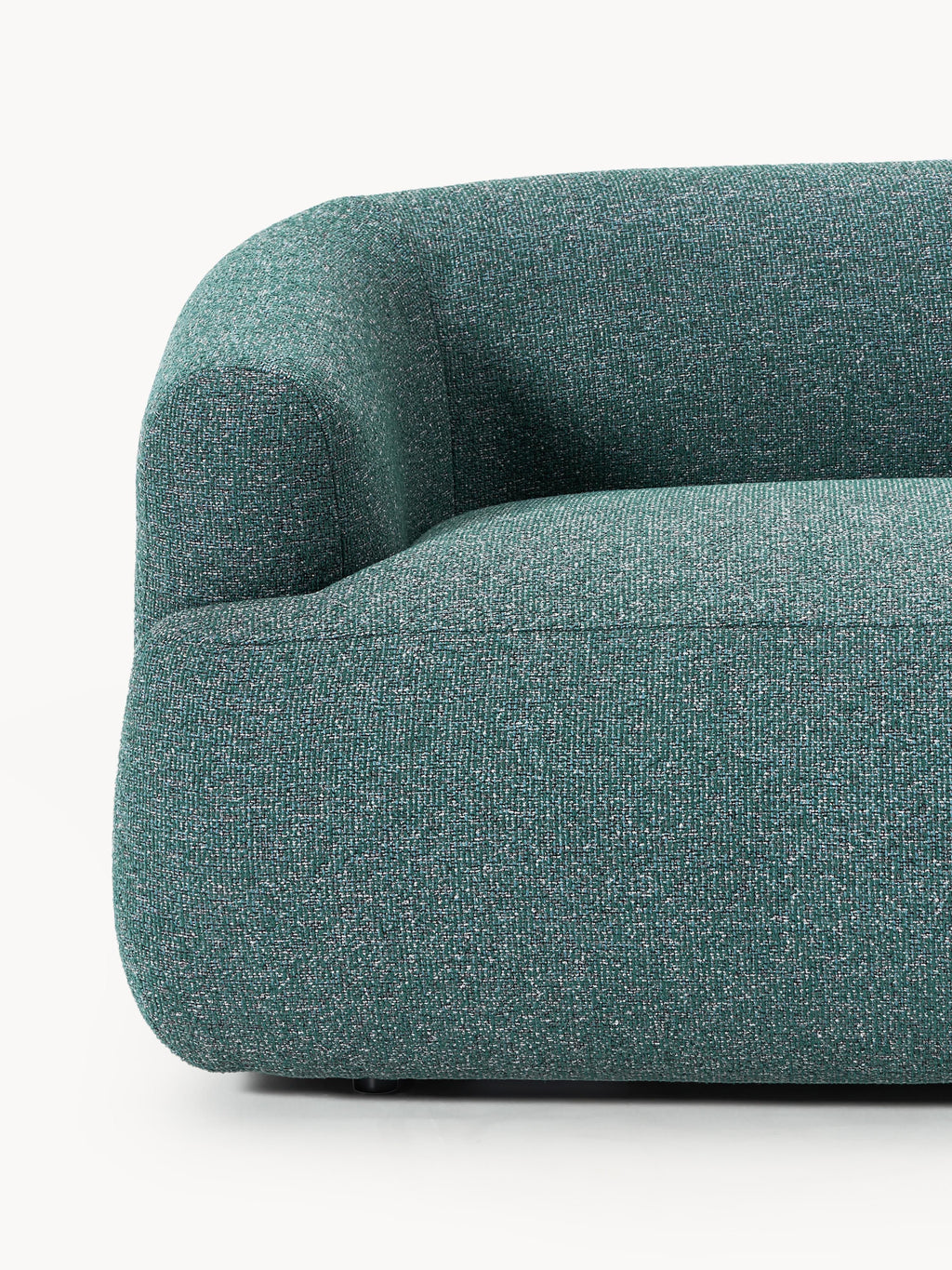 Modulares Bouclé-Sofa Sofia (3-Sitzer)