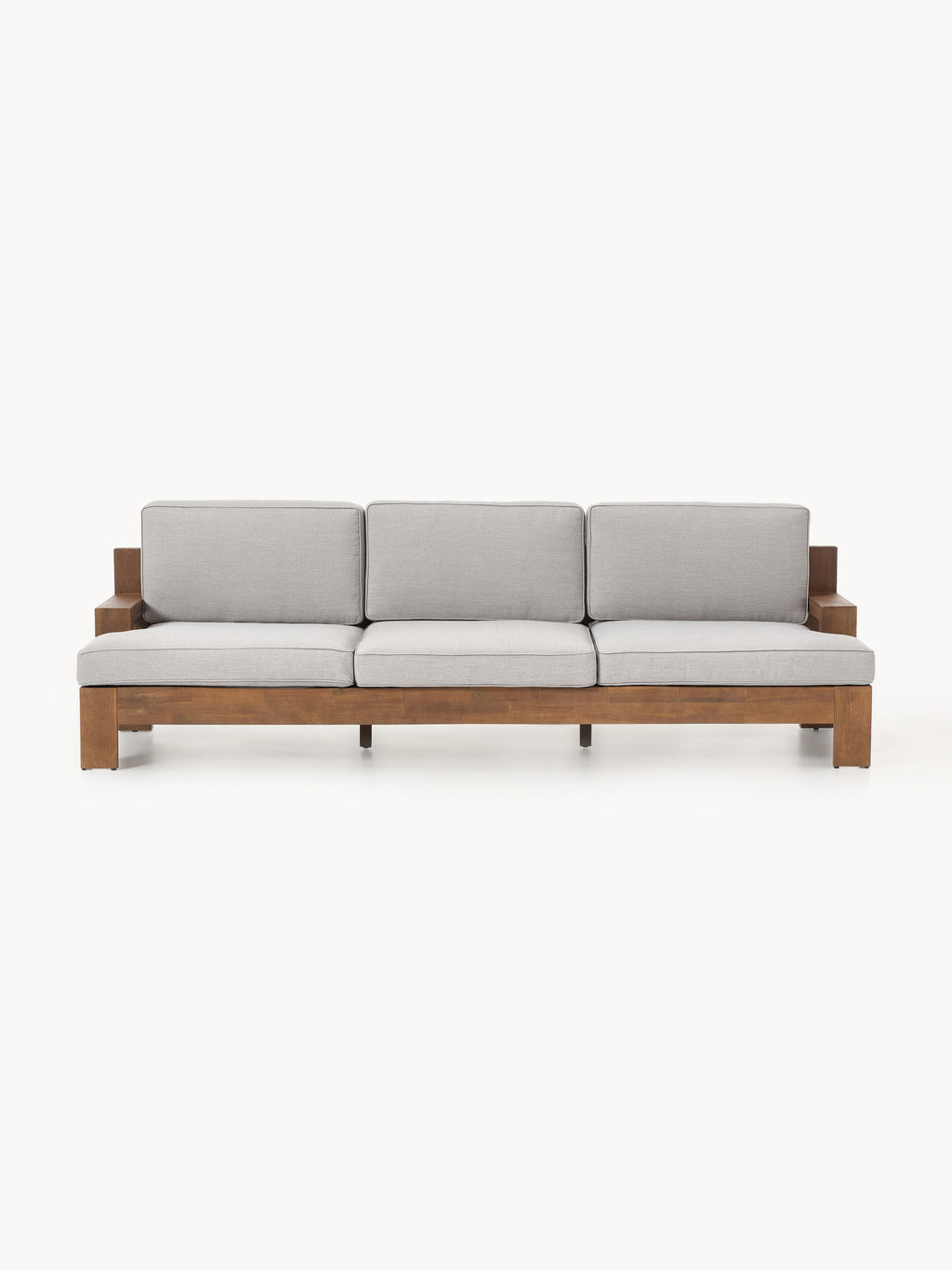 Galeriebild 1 - Garten-Loungesofa Joshua (3-Sitzer) aus Akazienholz