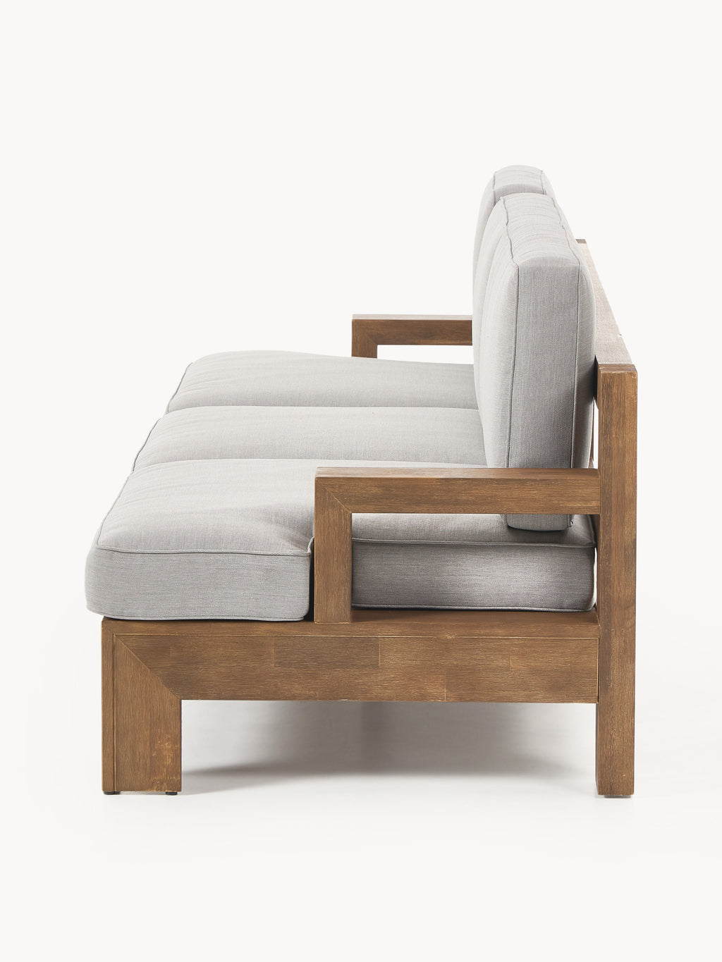 Garten-Loungesofa Joshua (3-Sitzer) aus Akazienholz