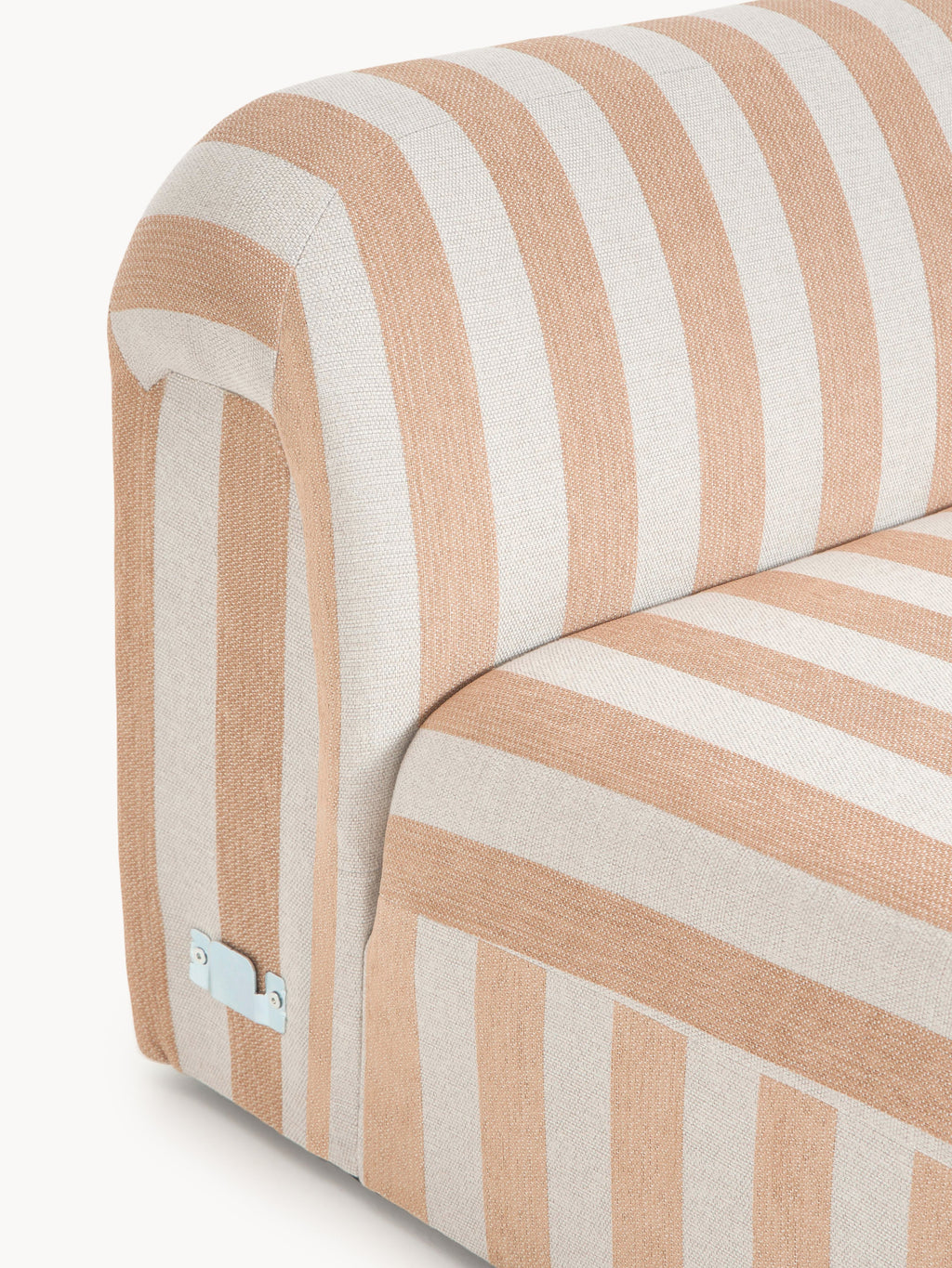 Gestreiftes Chaise-Modul Wolke