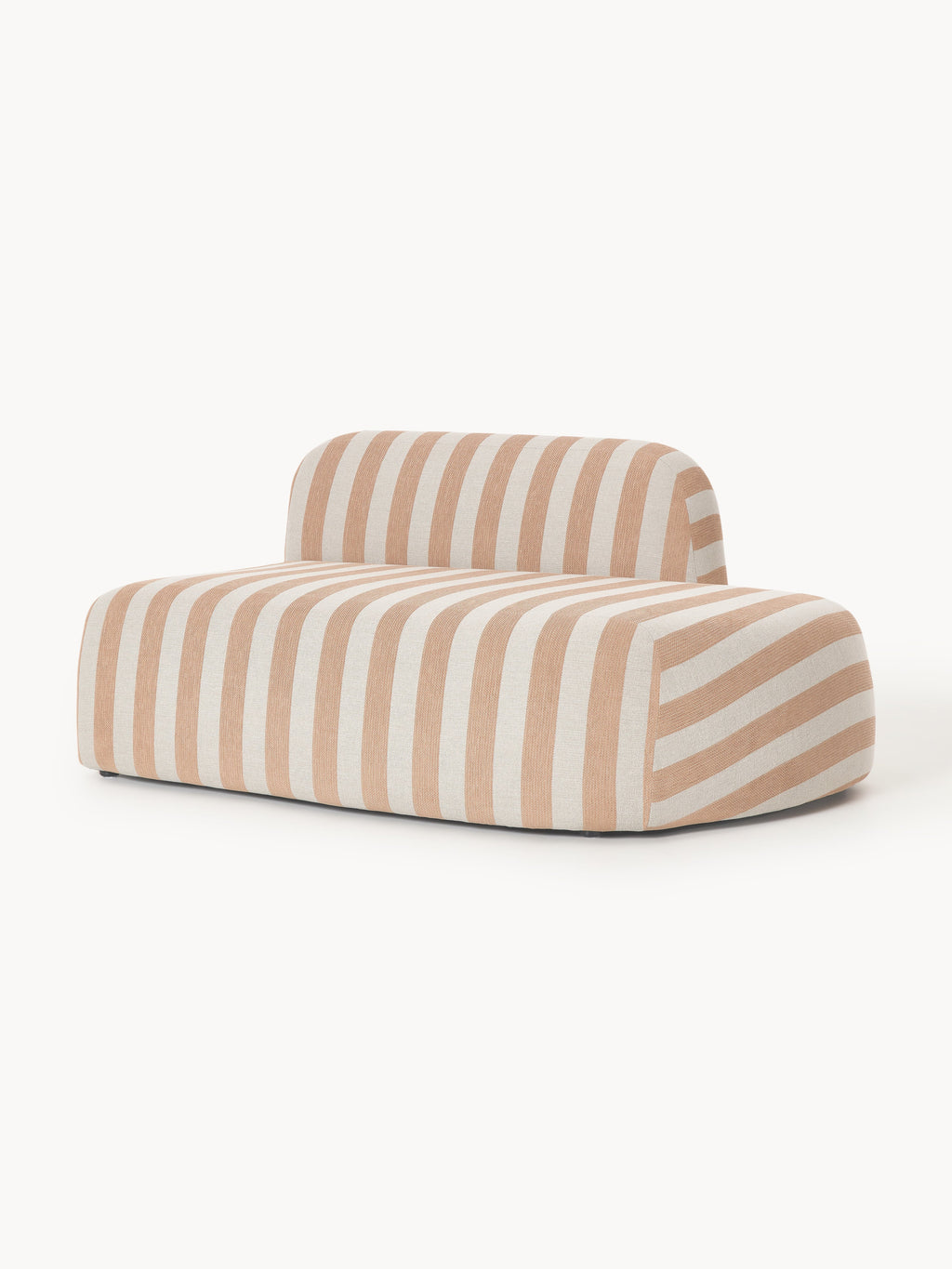 Gestreiftes Chaise-Modul Wolke