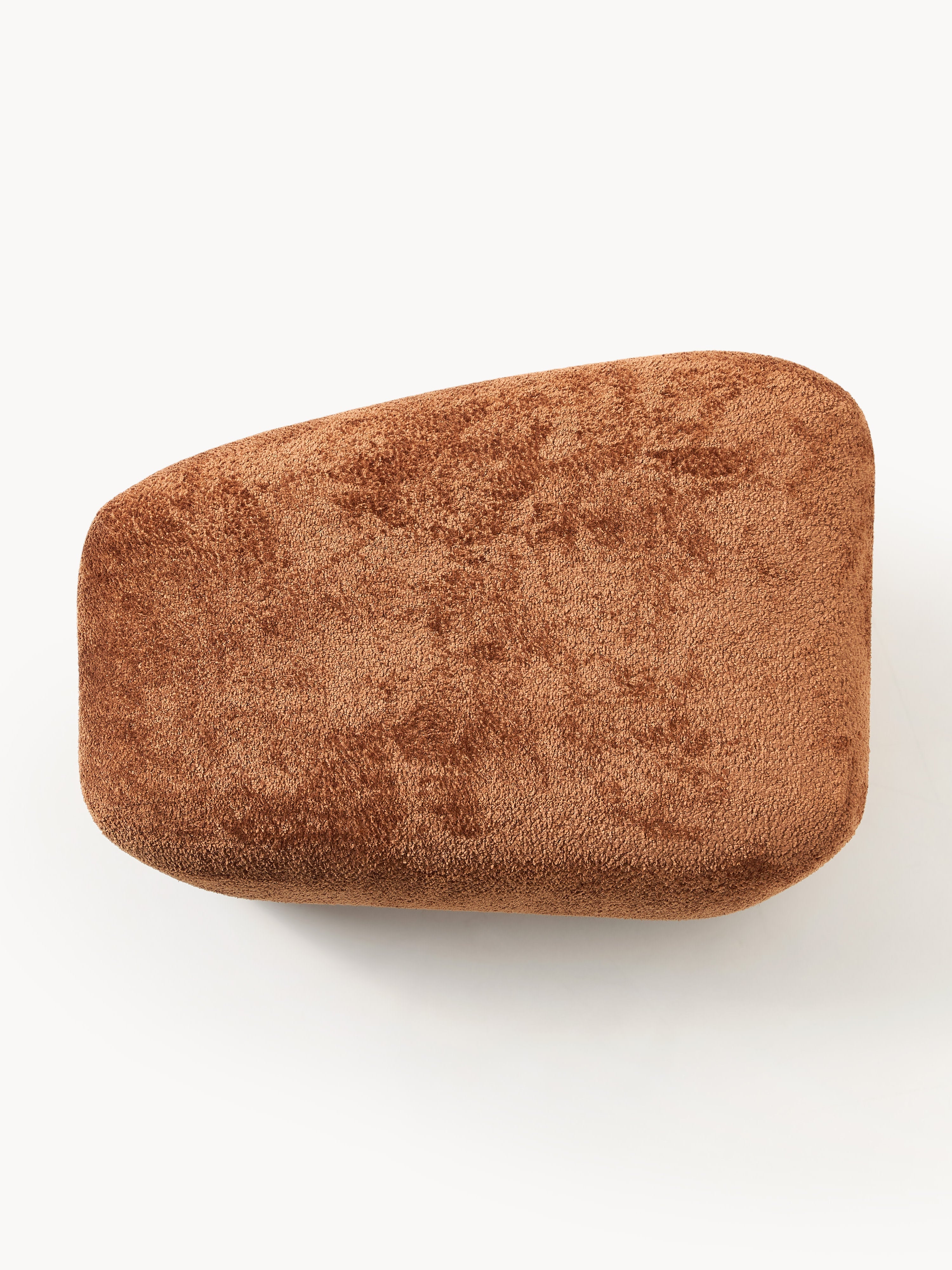 Große Ottomane Wolke aus Teddy-Bouclé