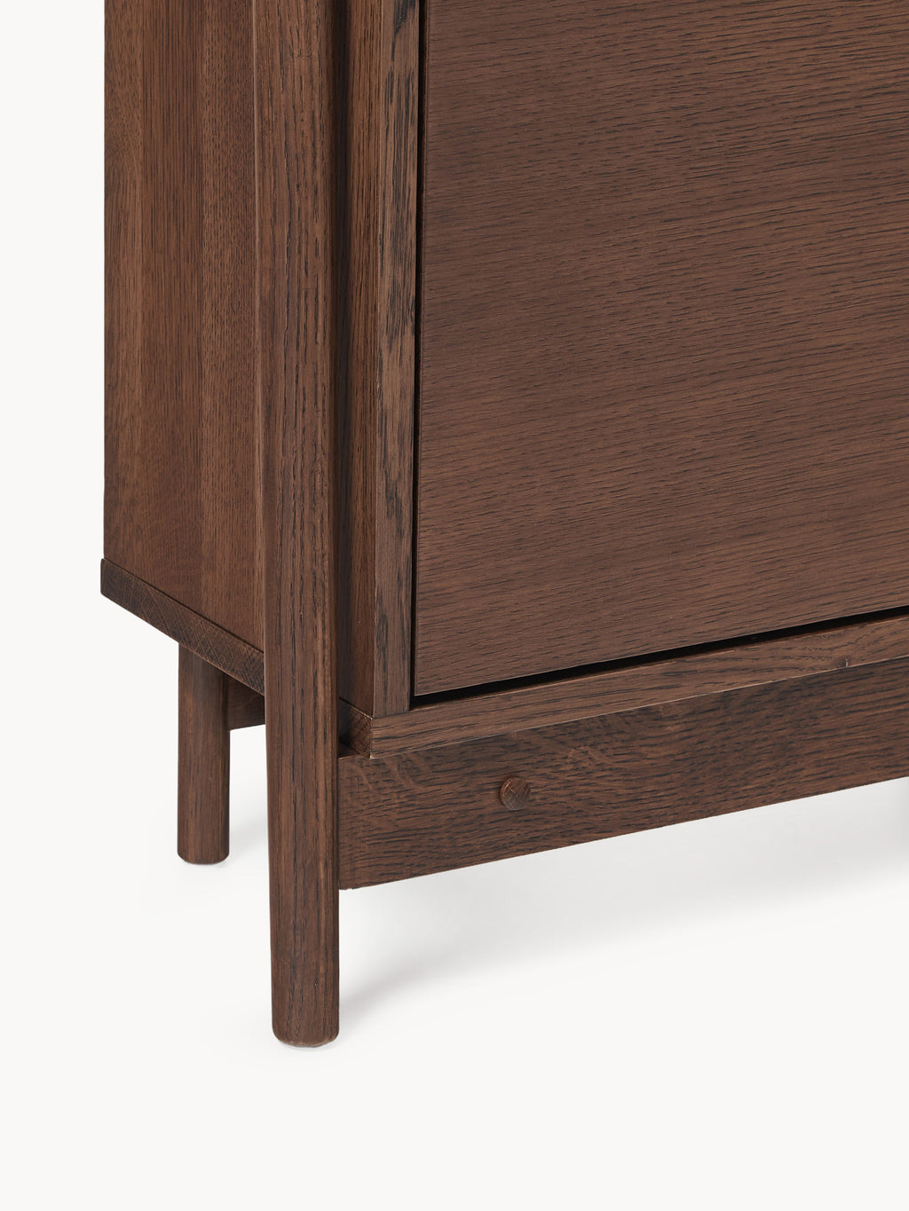 Holz-Schuhschrank Libby mit Klappfächern