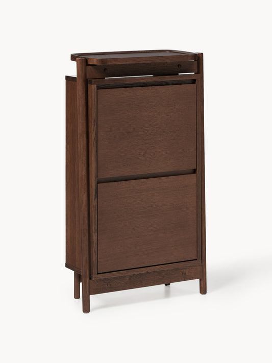 Galeriebild 1 - Holz-Schuhschrank Libby mit Klappfächern