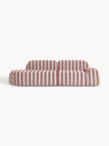 Galeriebild 1 - Modulare Gestreifte Chaise Wolke (3-Sitzer)