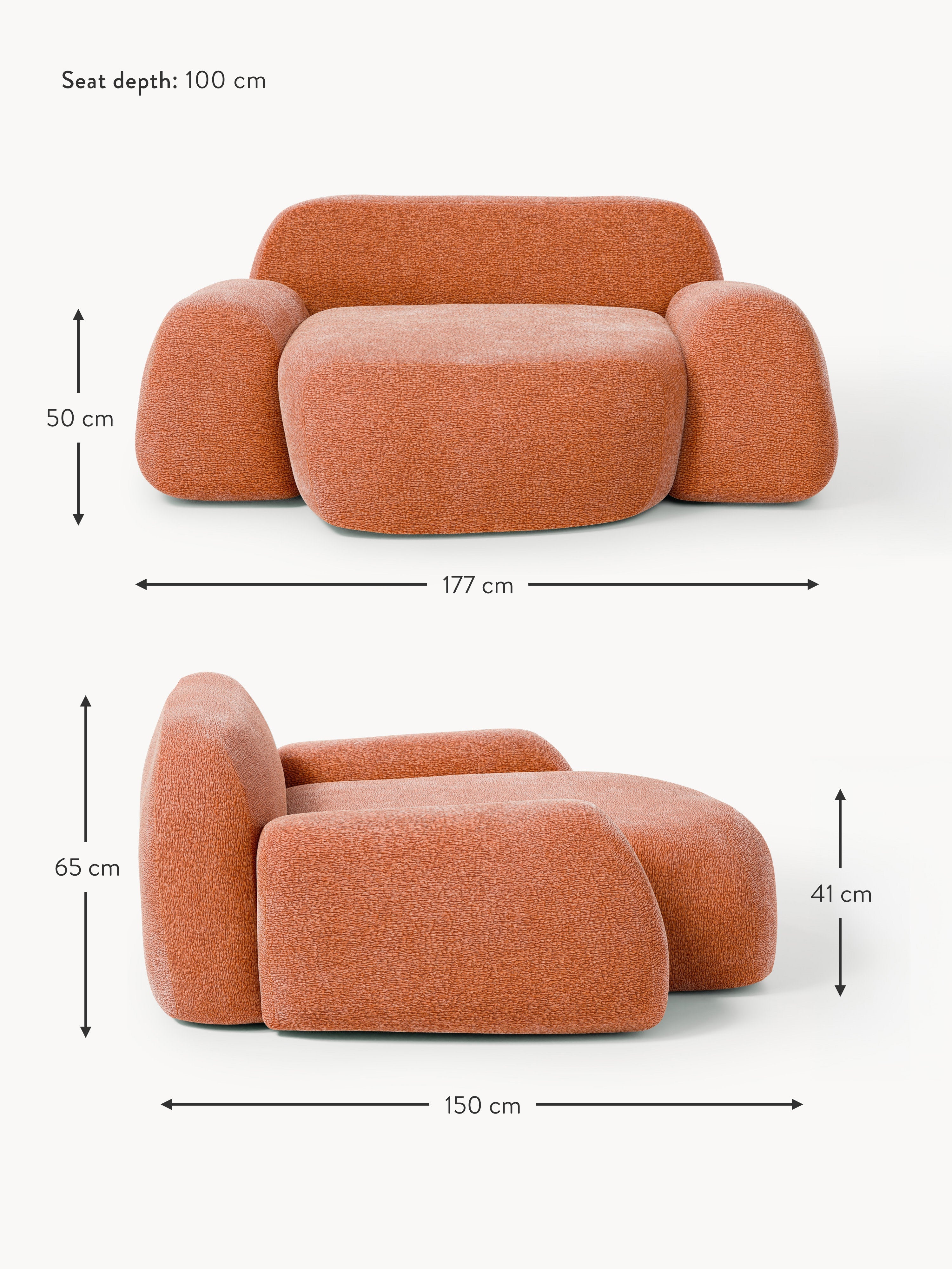 XL-Loungesessel Wolke