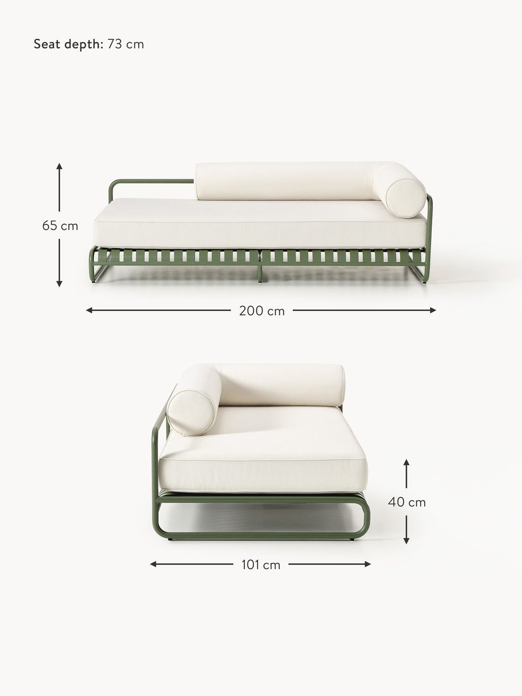 Garten-Daybed Caio