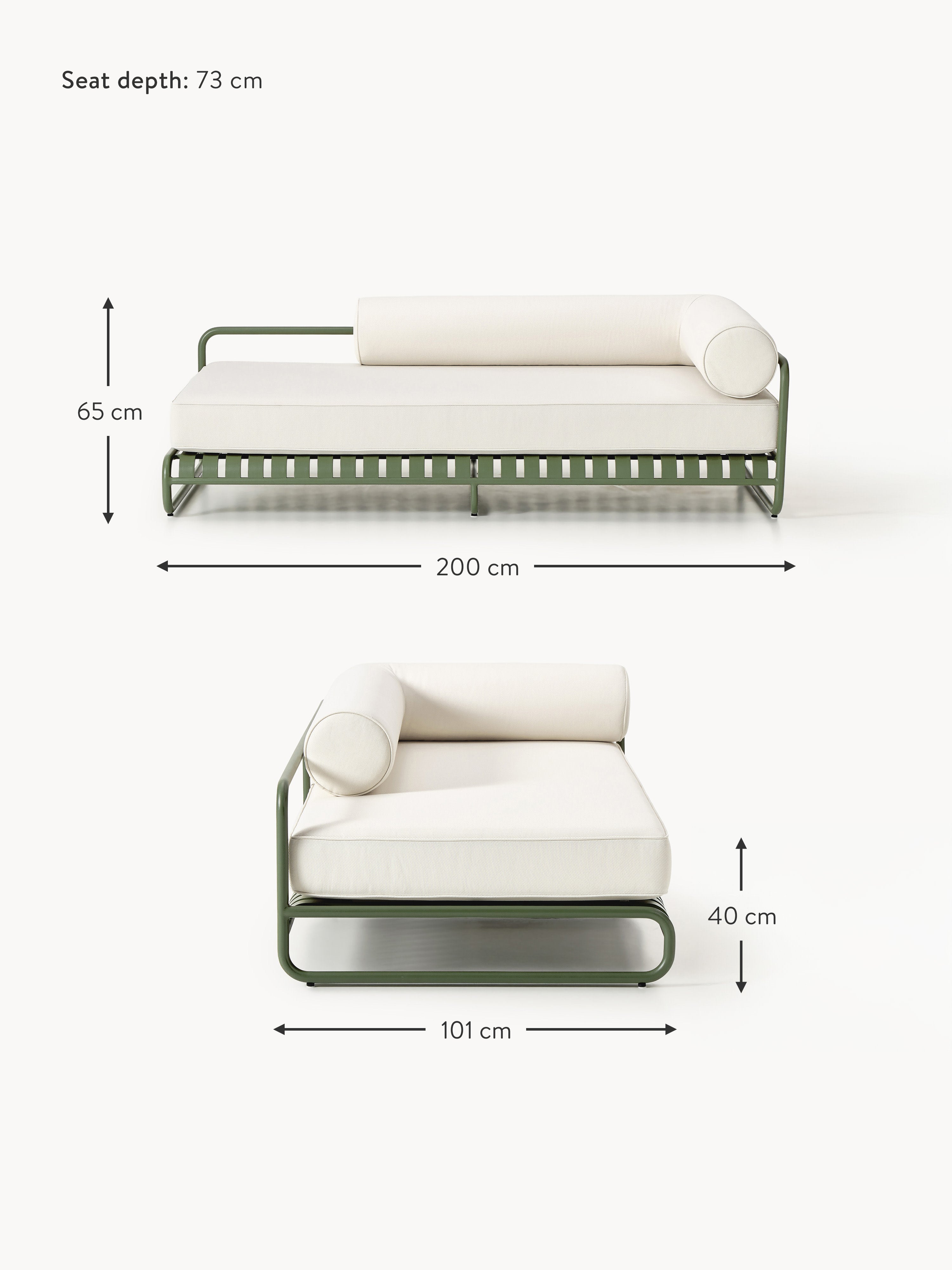 Garten-Daybed Caio