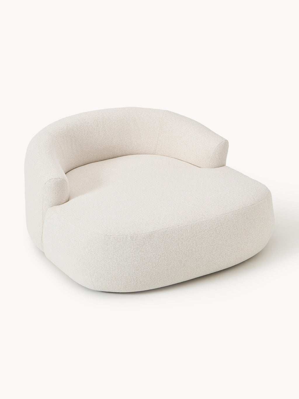 Bouclé-XL-Loungesessel Sofia