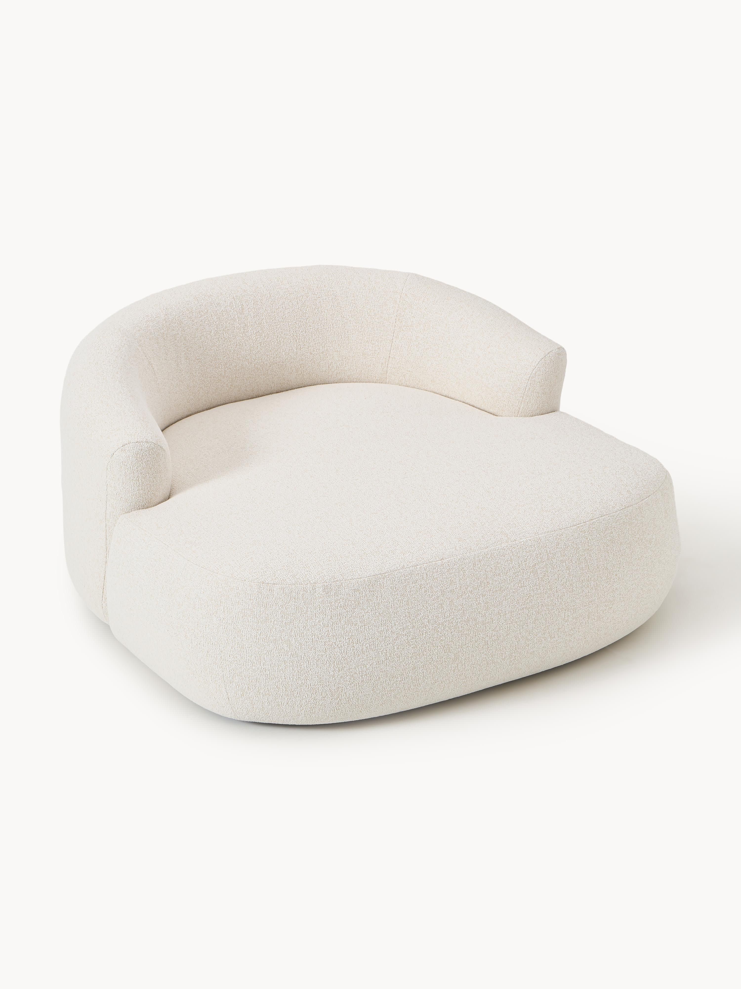 Bouclé-XL-Loungesessel Sofia