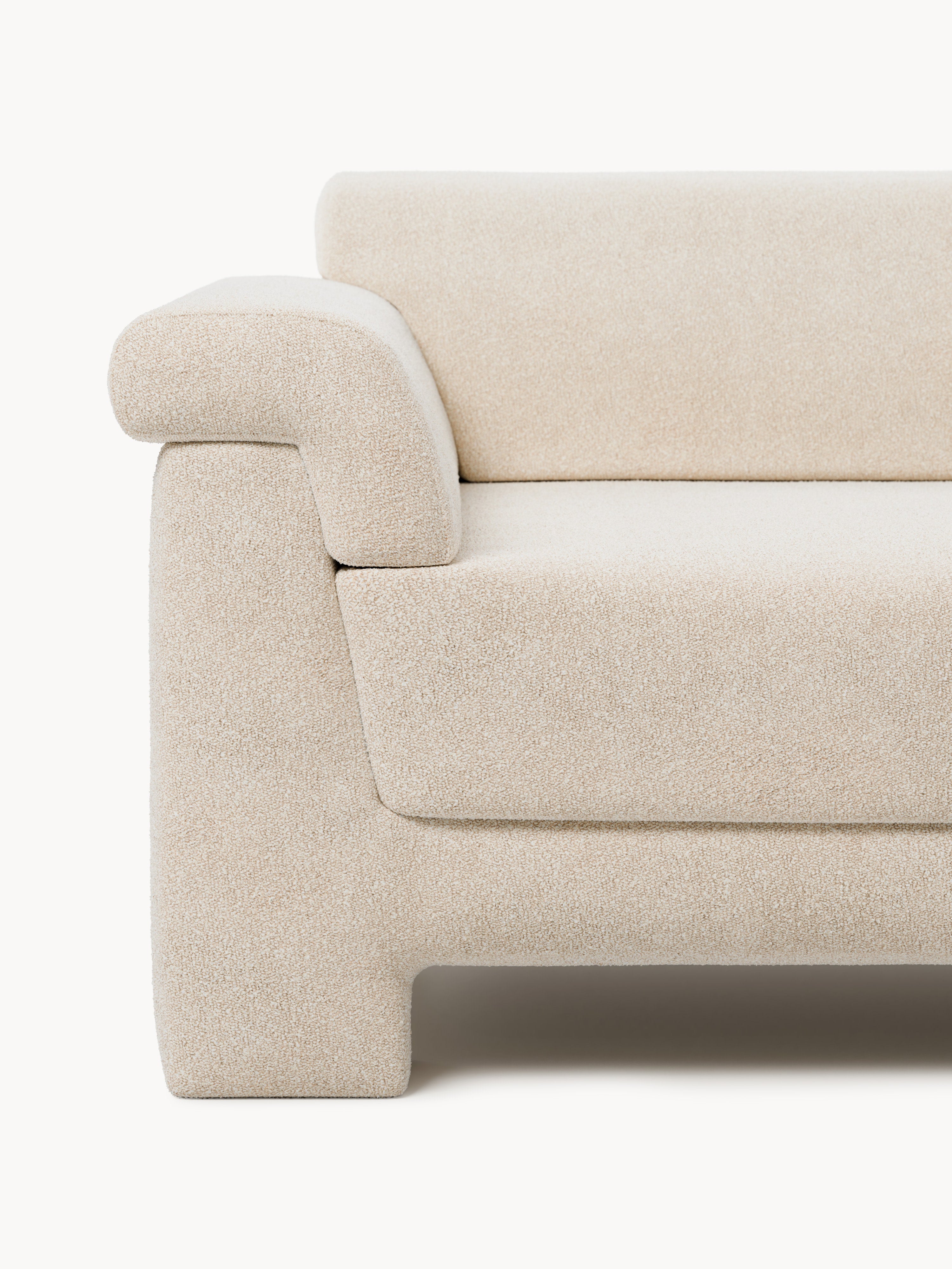 Bouclé-Sofa Atlas (4-Sitzer)