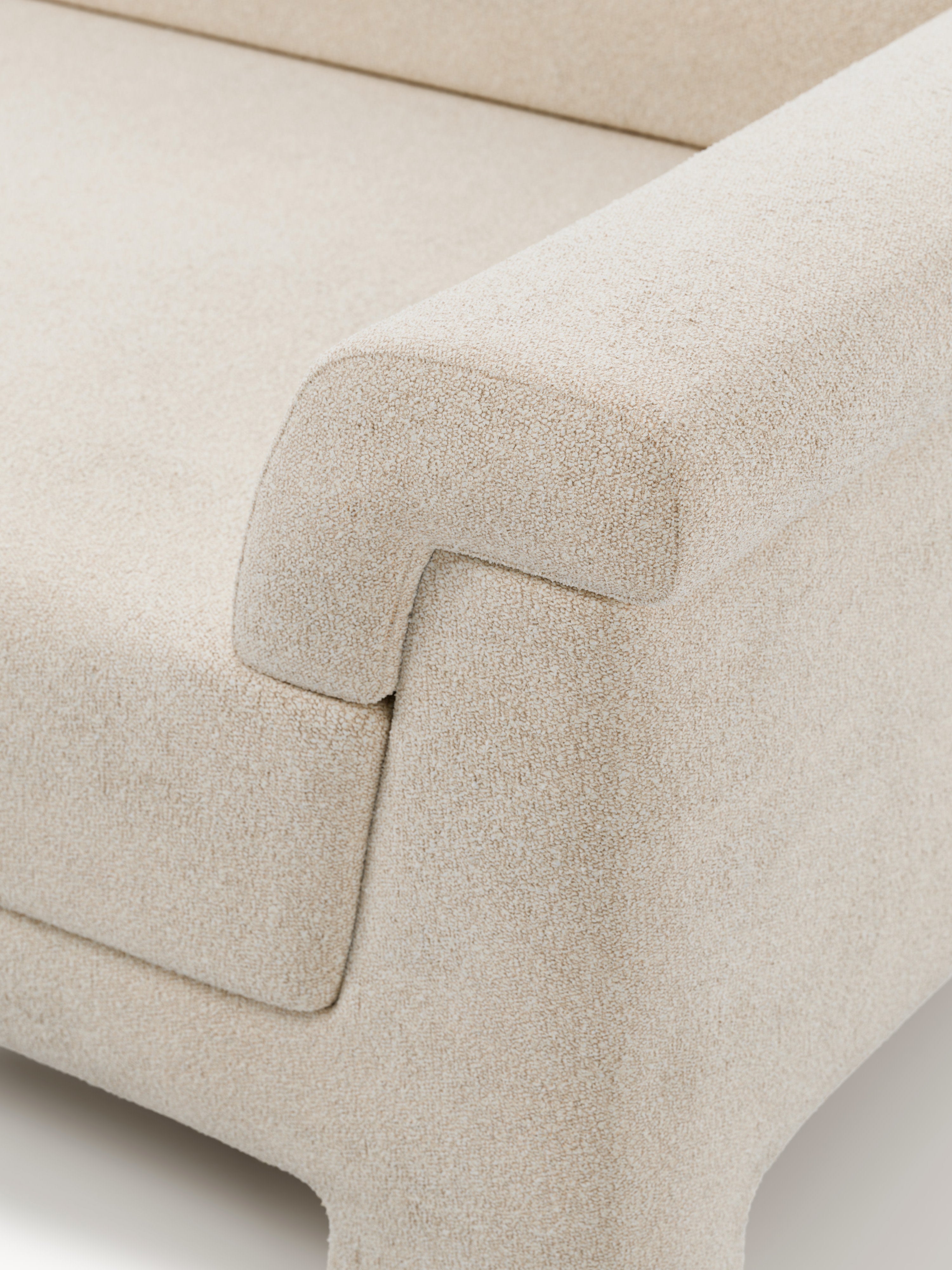 Bouclé-Sofa Atlas (4-Sitzer)