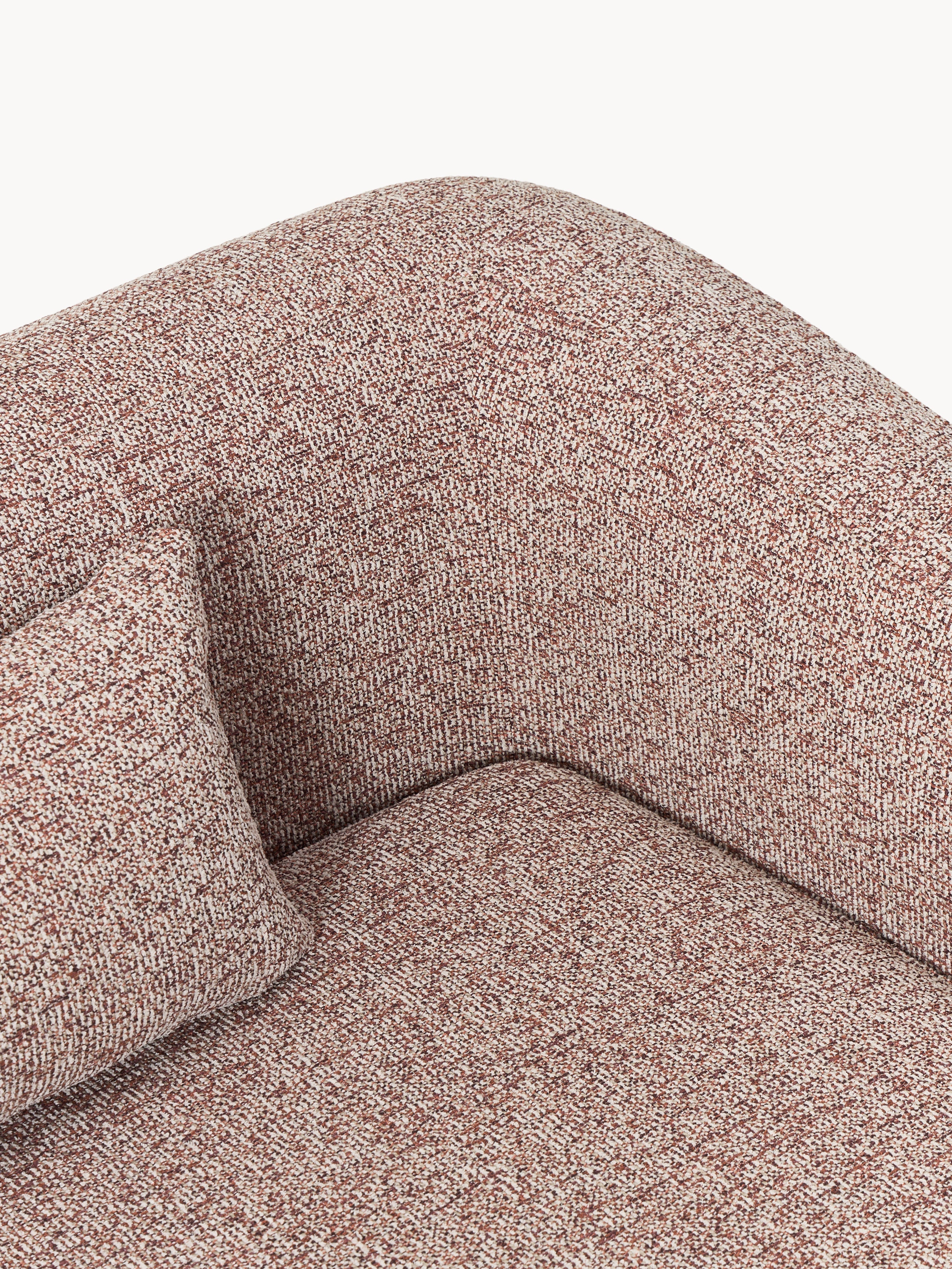 Bouclé-Schlafsofa Eliot (3-Sitzer)