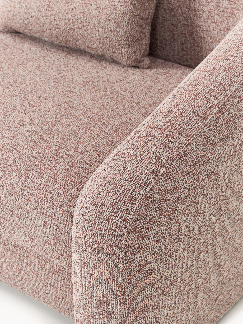 Bouclé-Schlafsofa Eliot (3-Sitzer)
