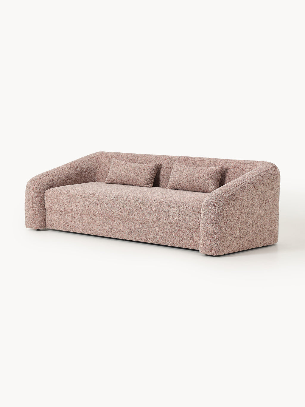 Bouclé-Schlafsofa Eliot (3-Sitzer)