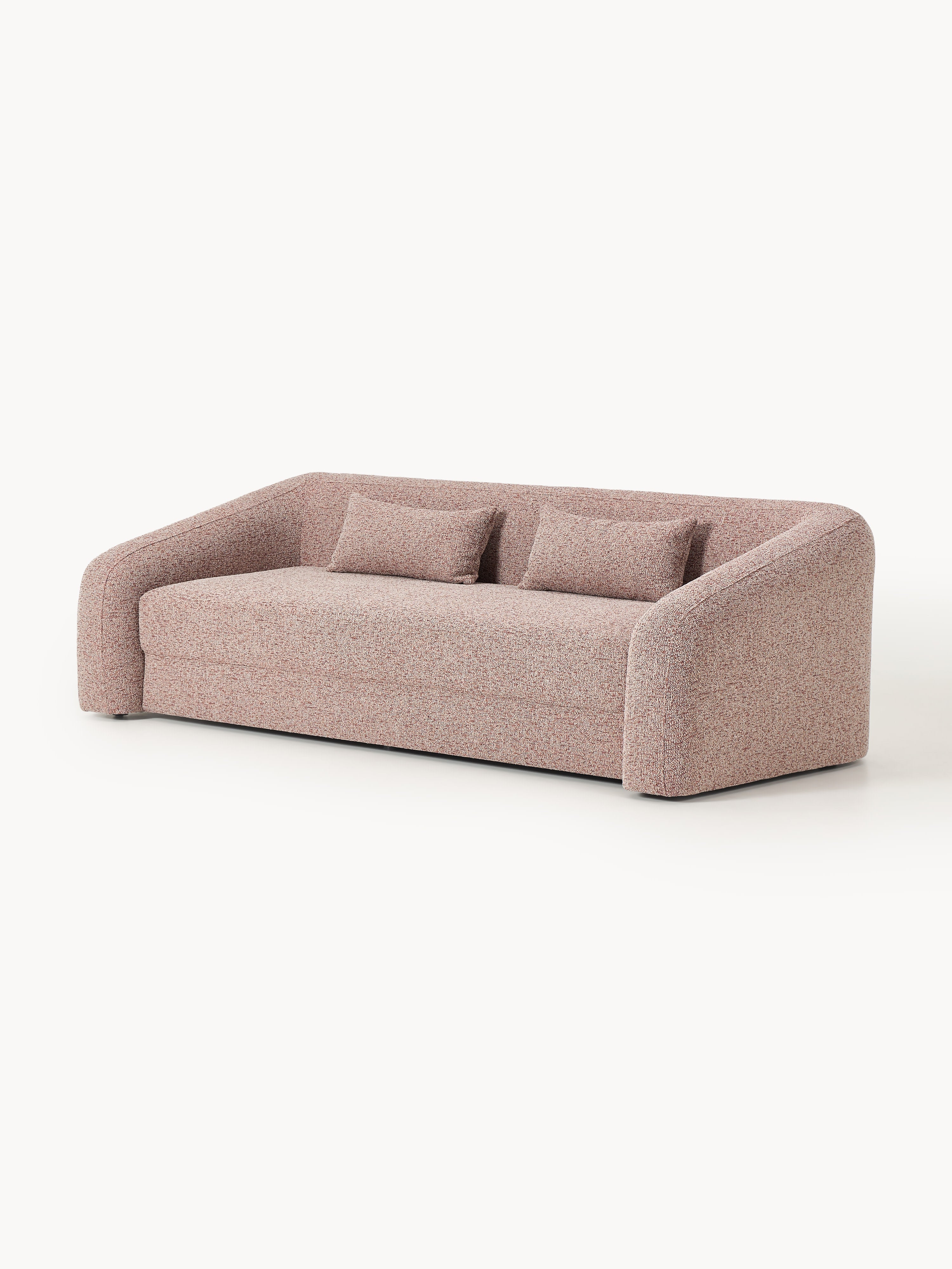 Bouclé-Schlafsofa Eliot (3-Sitzer)