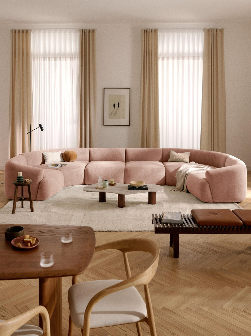Modulares XL-Sofa Sofia