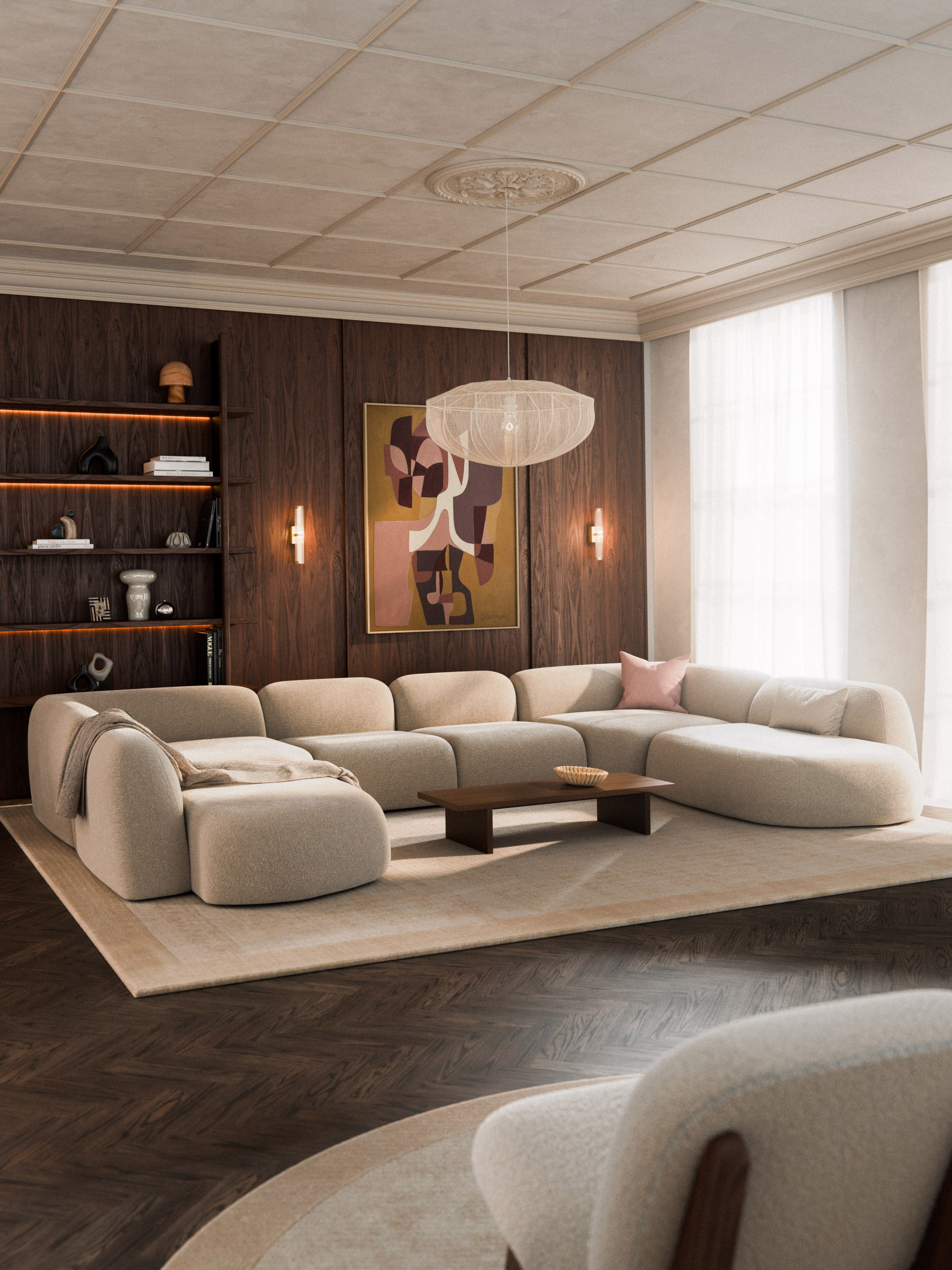 Modulares XL-Sofa Wolke