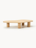 Galeriebild 1 - XL Couchtisch Didi aus Eichenholz in organischer Form