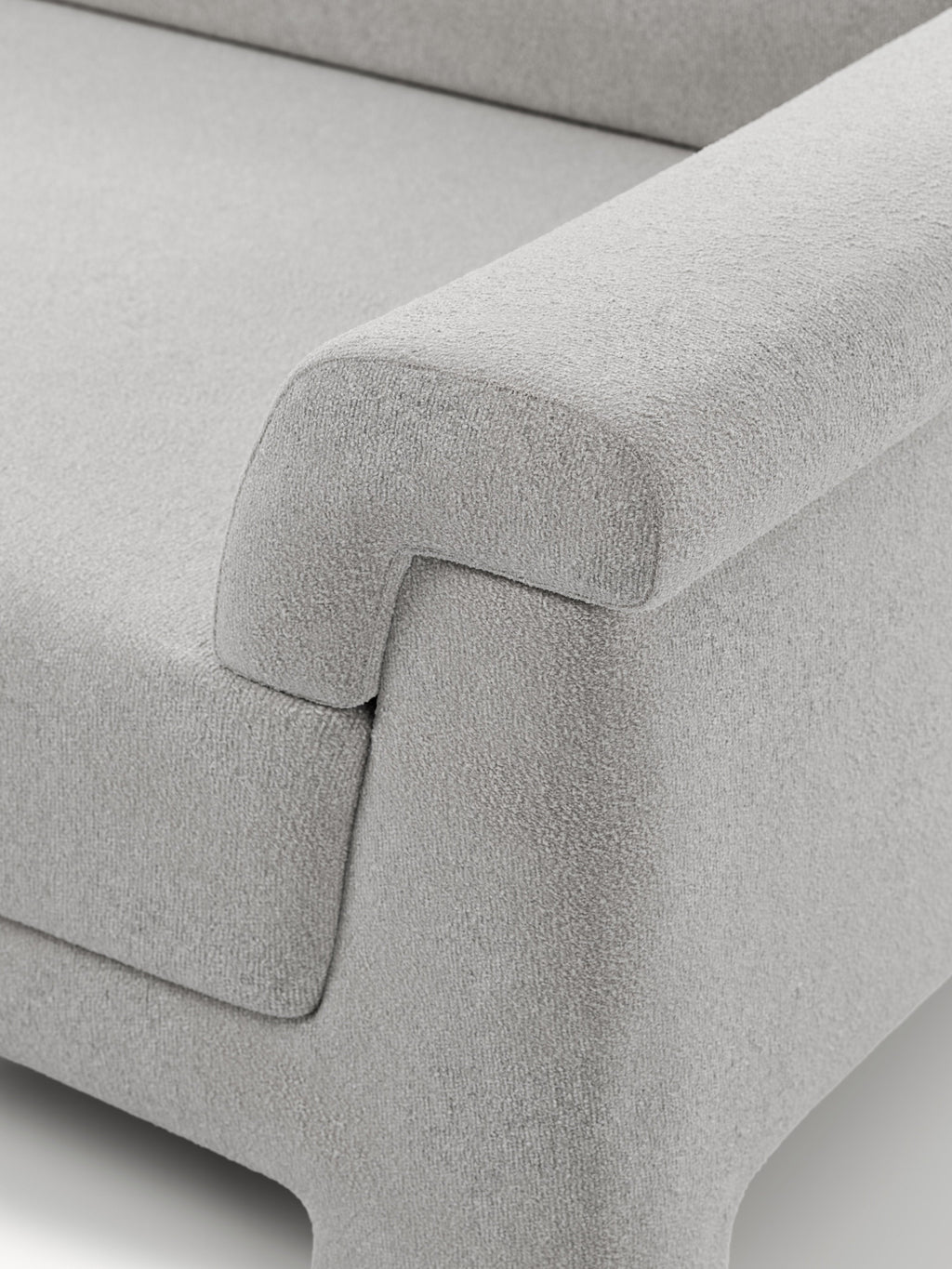 Bouclé-Sofa Atlas (4-Sitzer)