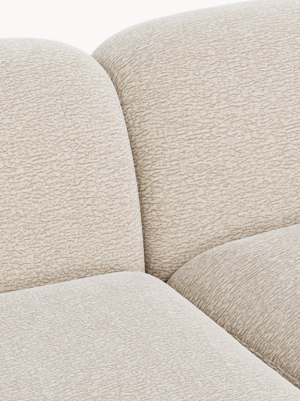 Modulares Sofa Wolke (3-Sitzer) mit Chaiselongue