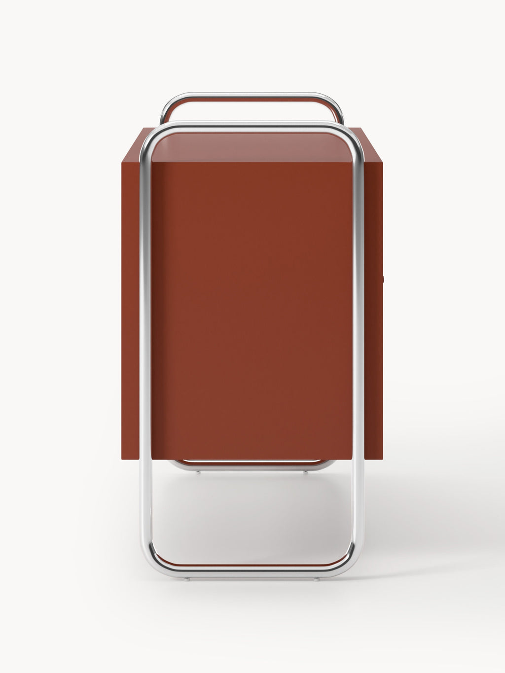 Metall-Sideboard Robyn mit Glas-Front