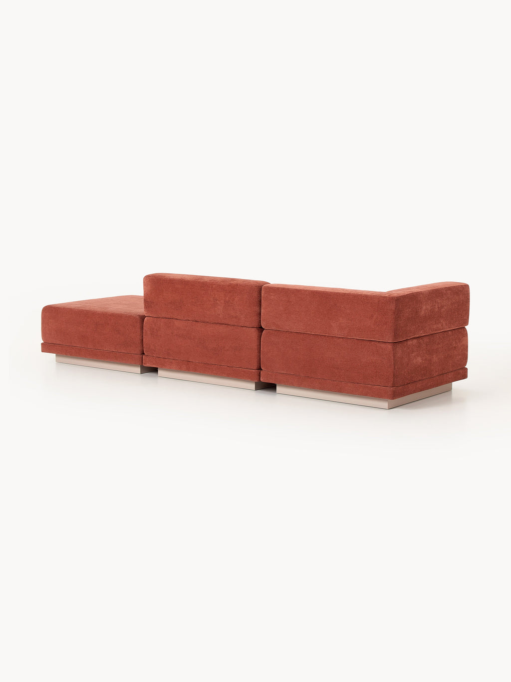 Modulares Sofa Colin (4-Sitzer) mit Ottomane