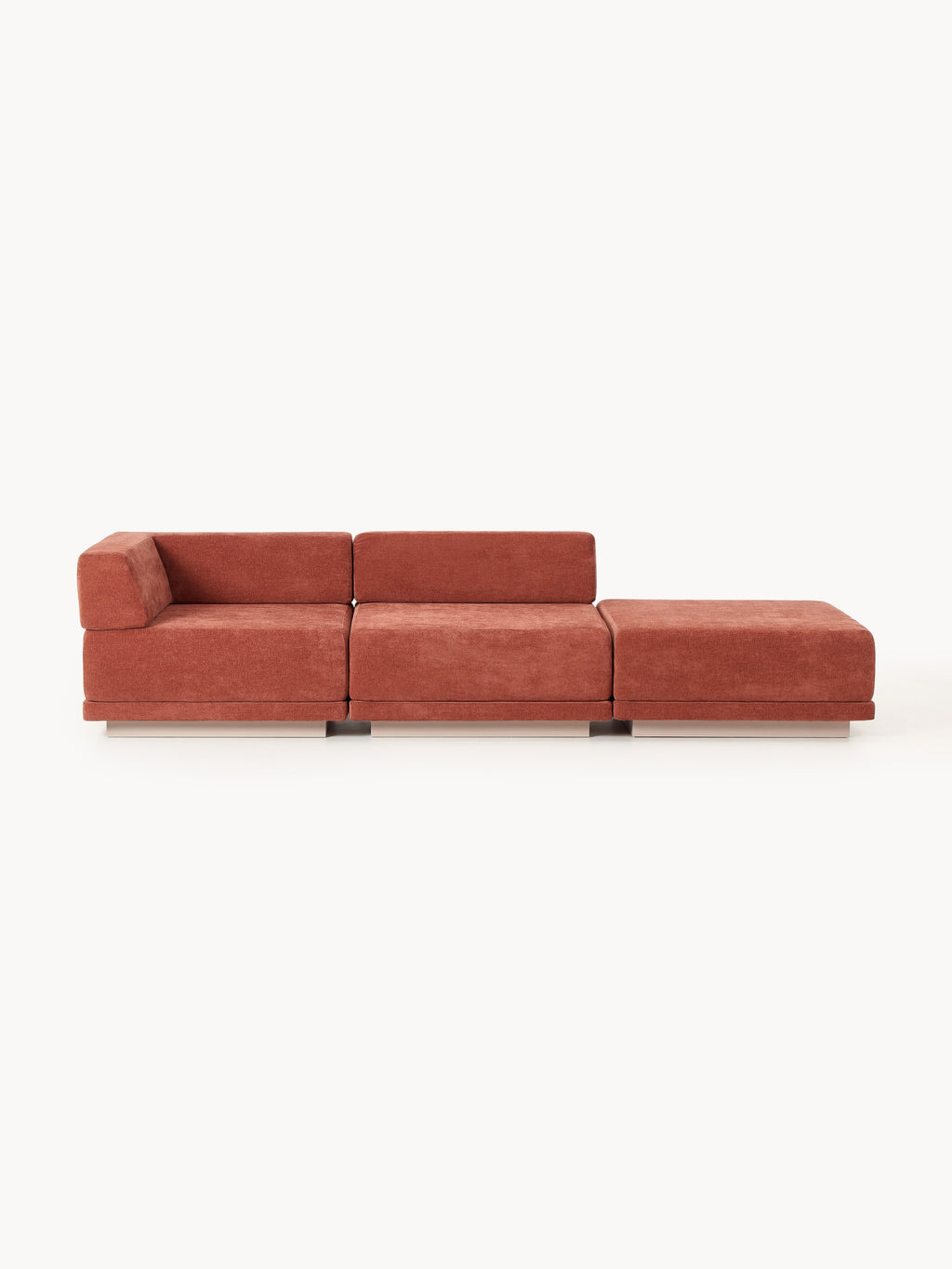 Galeriebild 1 - Modulares Sofa Colin (4-Sitzer) mit Ottomane
