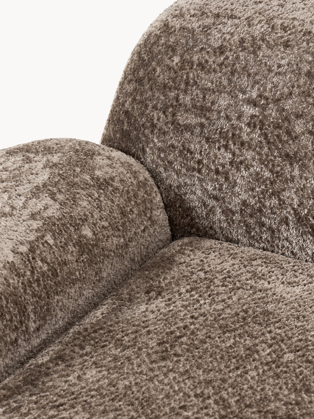 Teddy-Bouclé-Loungesessel Wolke