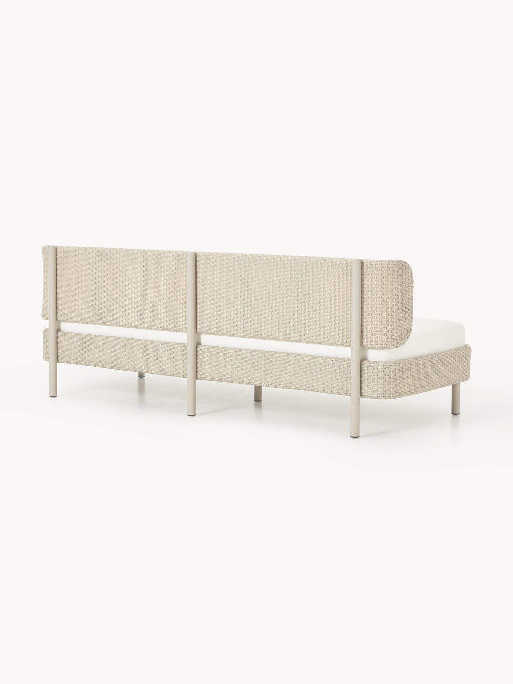 Modulares Garten-Sofa Hani (3-Sitzer) mit Schutzhülle