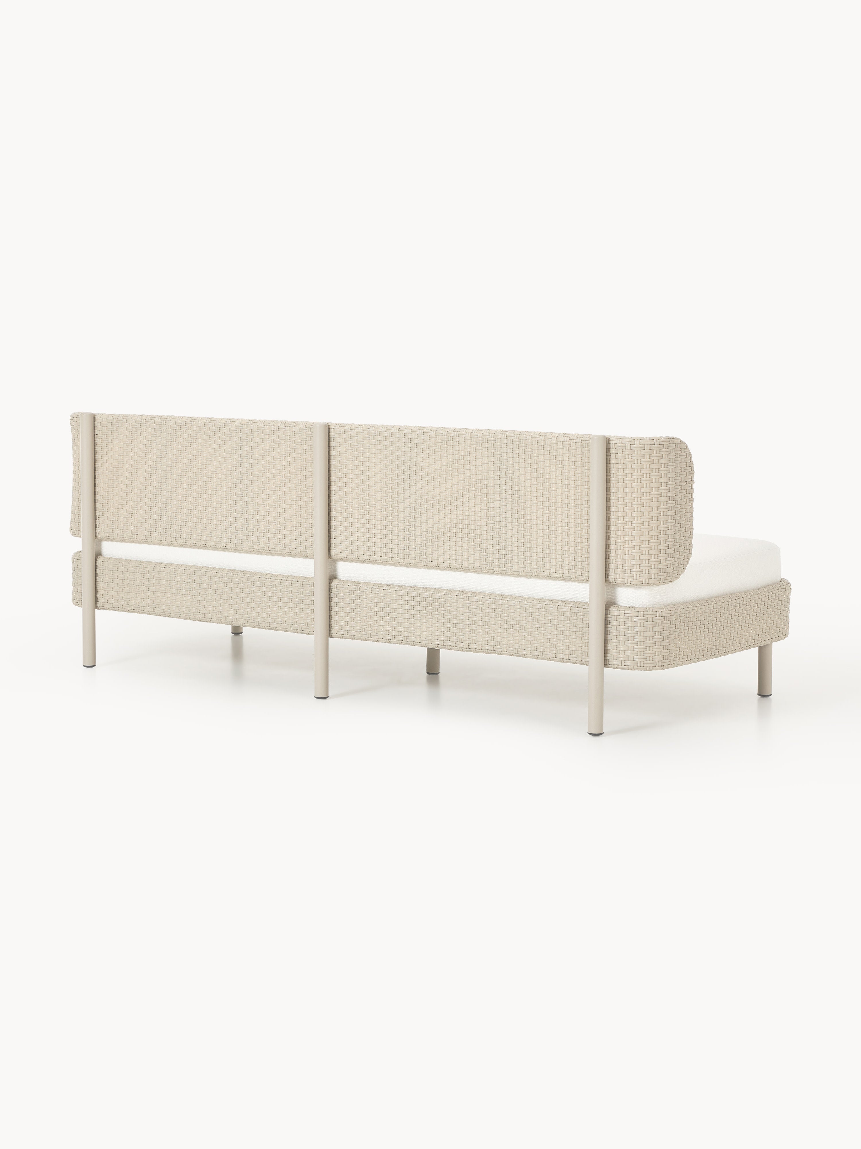 Modulares Garten-Sofa Hani (3-Sitzer) mit Schutzhülle