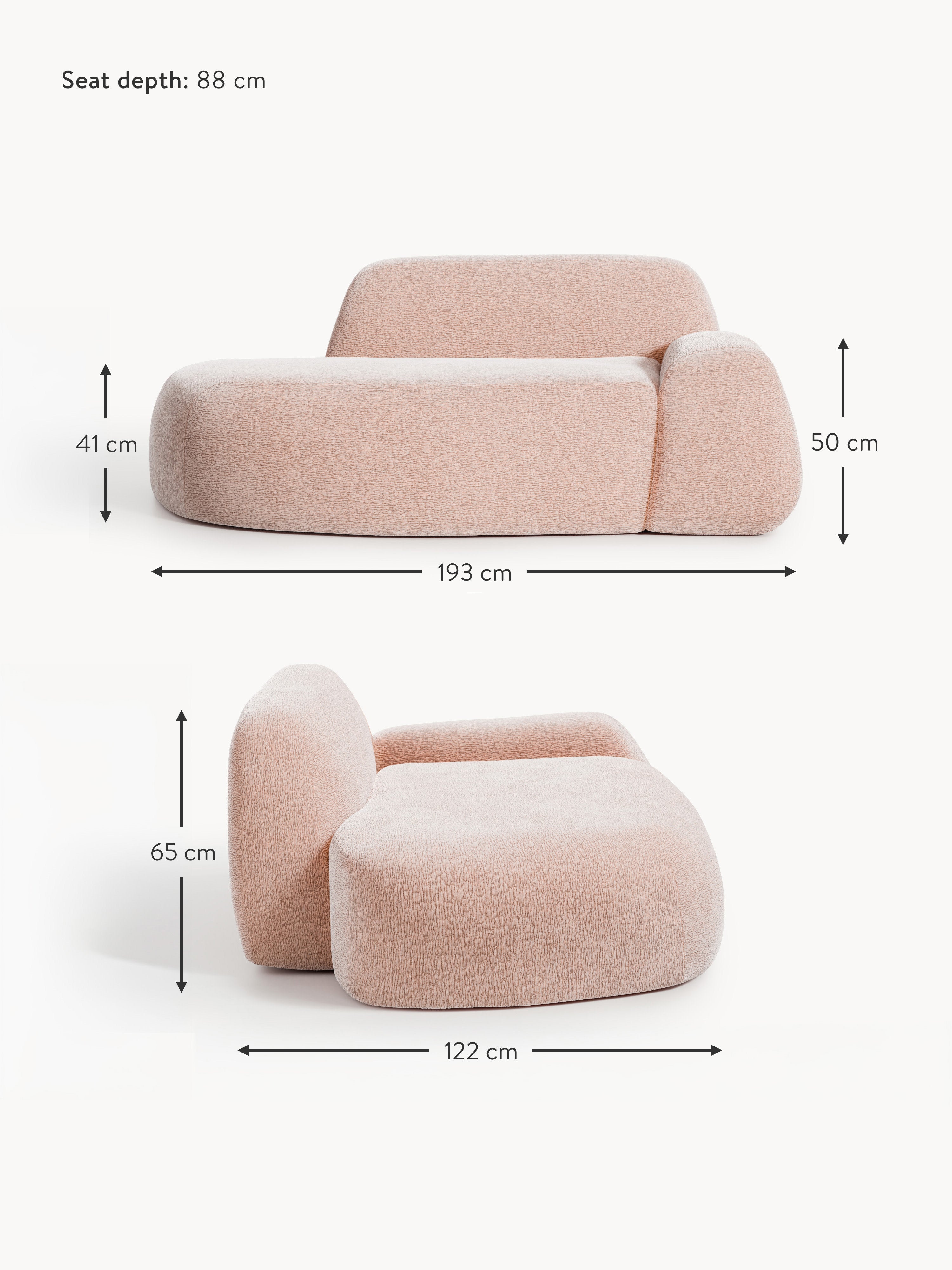 Sofa Wolke (2-Sitzer) mit Chaiselongue