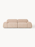 Galeriebild 1 - Modulares Gestreiftes Sofa Wolke (3-Sitzer)