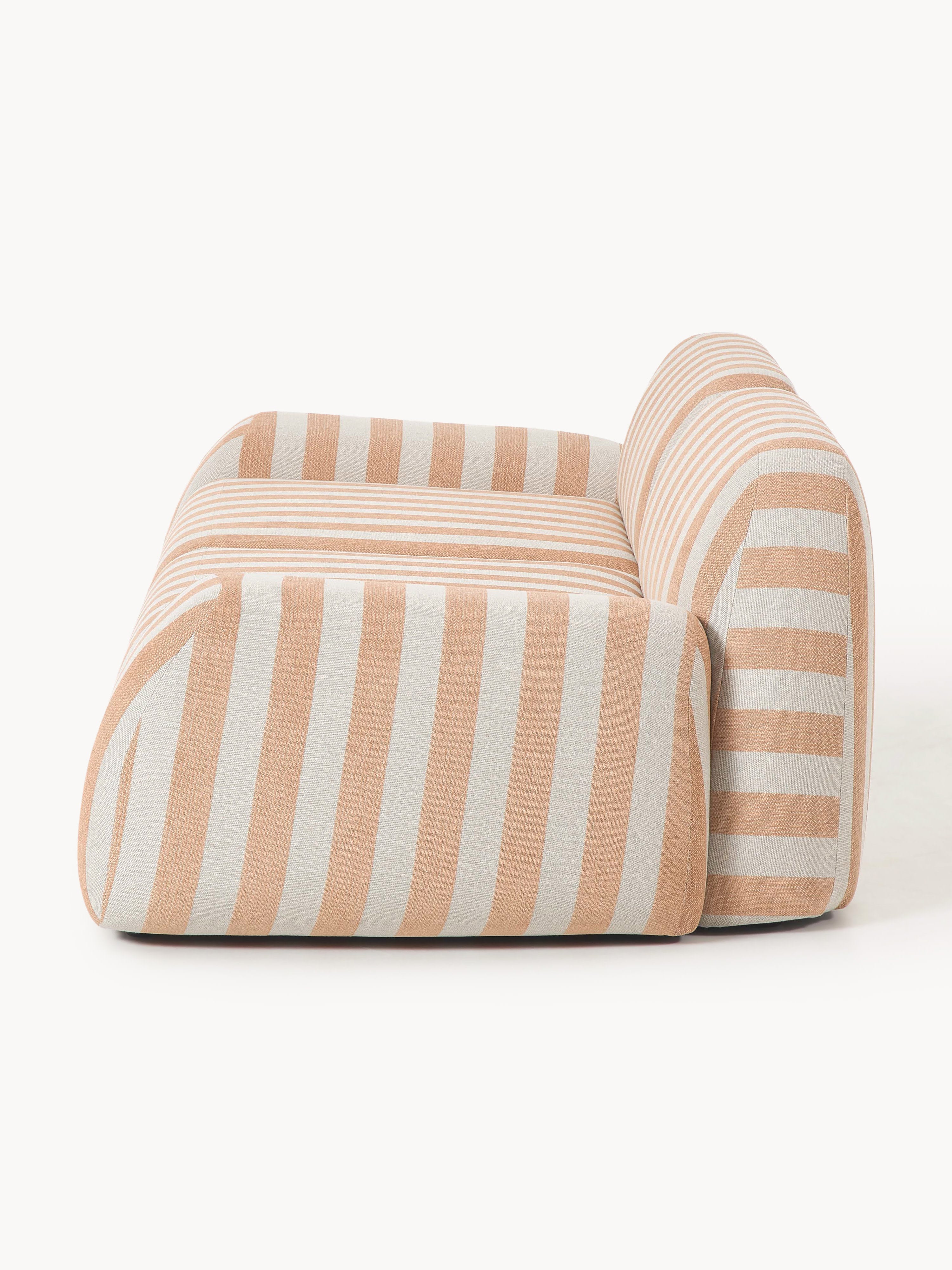 Modulares Gestreiftes Sofa Wolke (3-Sitzer)