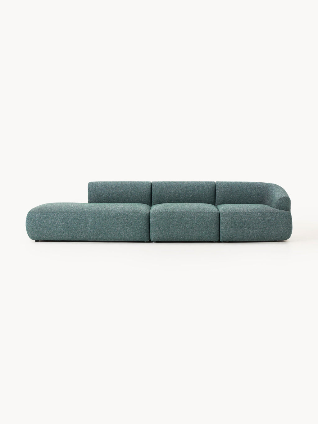 Galeriebild 1 - Modulare Bouclé-Chaise Sofia (2-Sitzer)