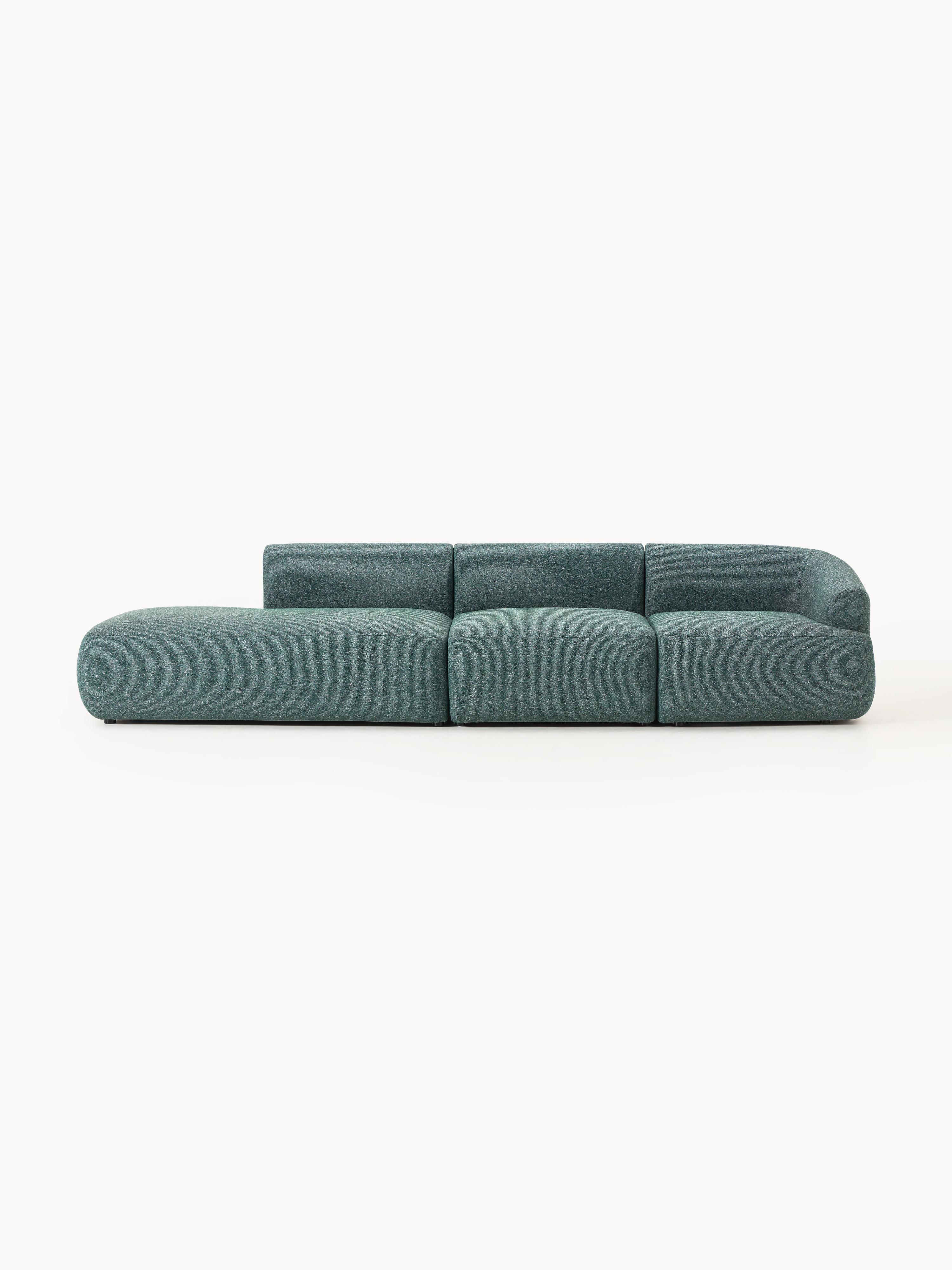 Galeriebild 1 - Modulare Bouclé-Chaise Sofia (2-Sitzer)
