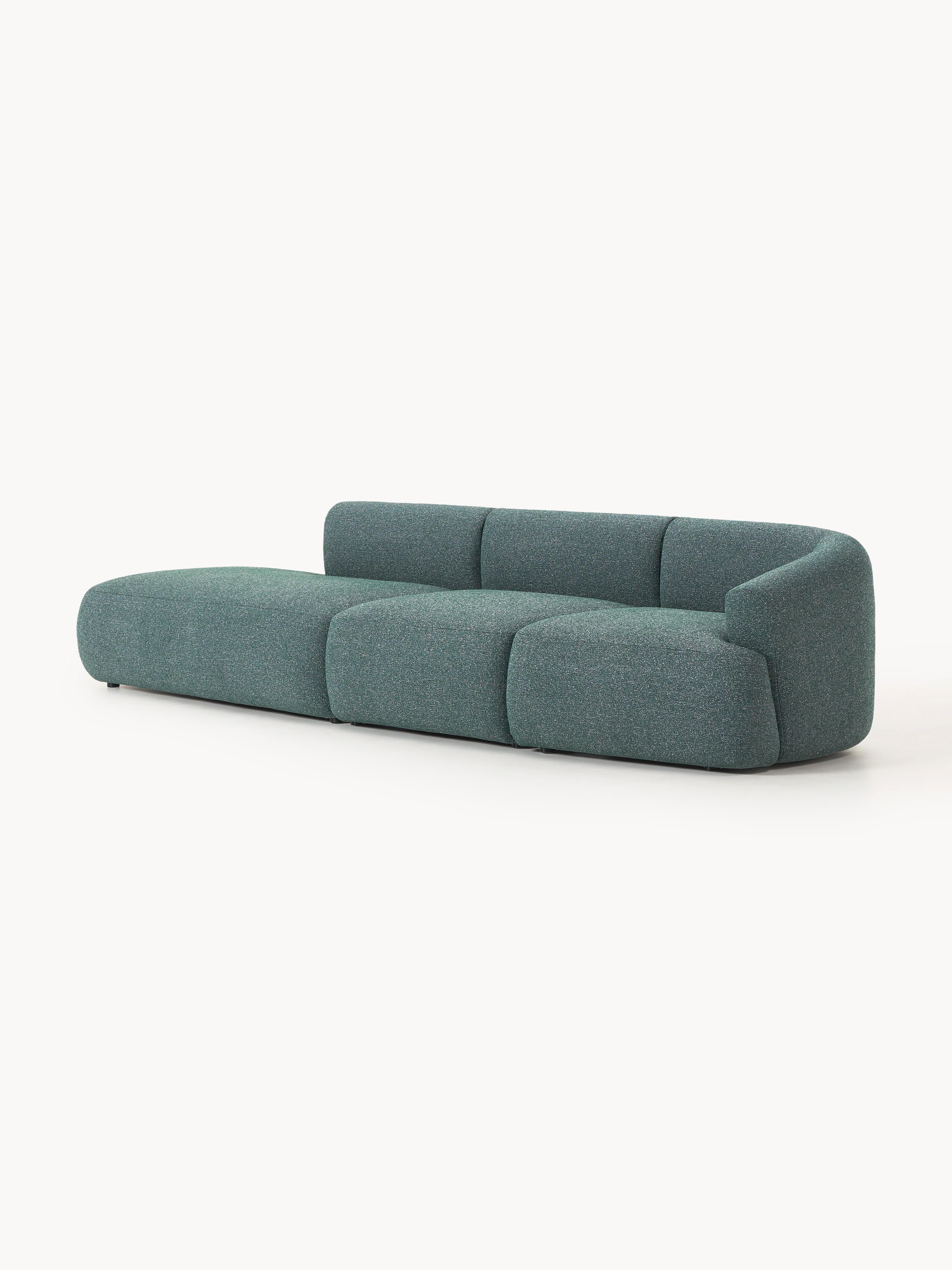 Modulare Bouclé-Chaise Sofia (2-Sitzer)
