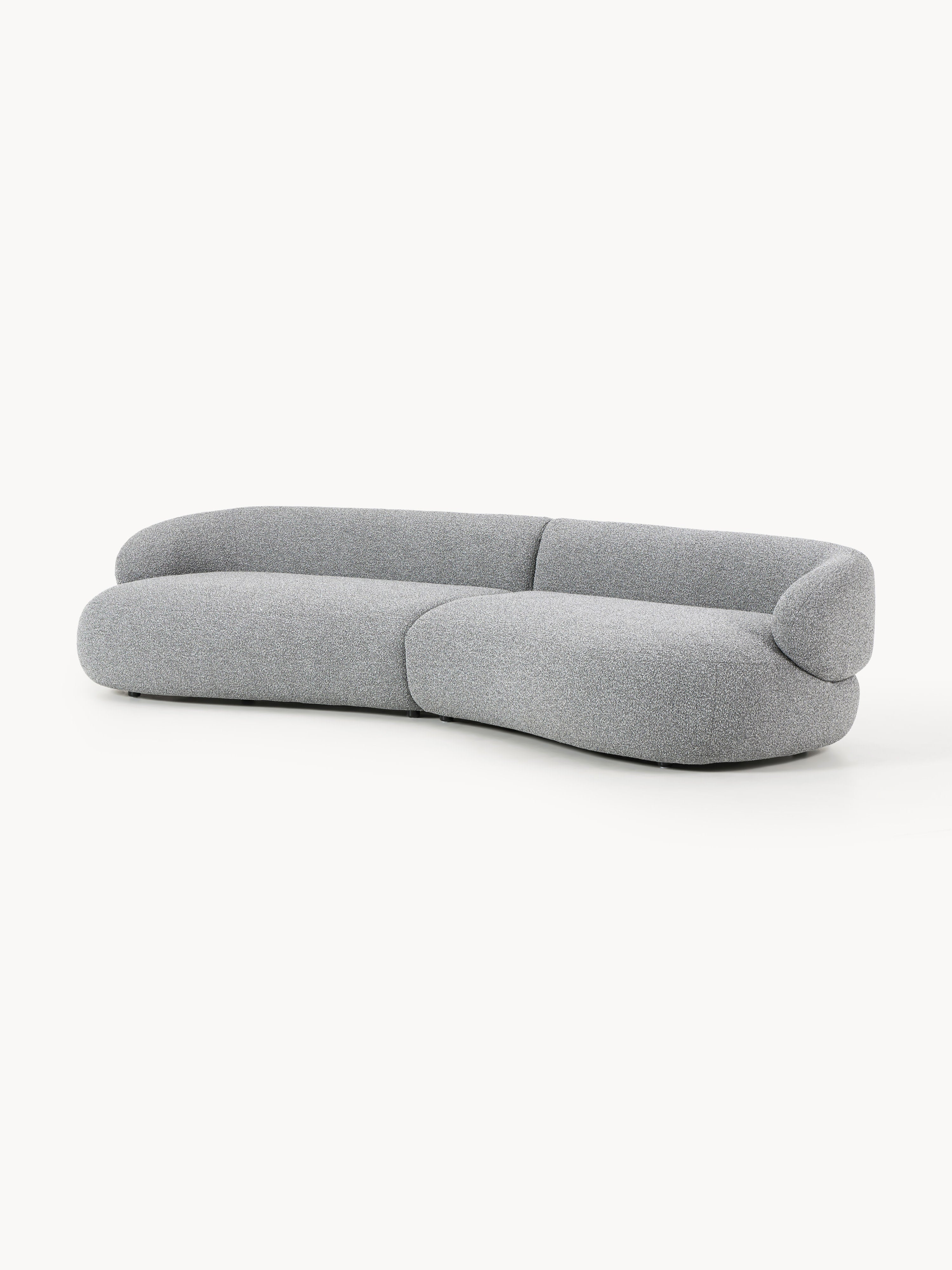 Bouclé-Sofa Alba (4-Sitzer)
