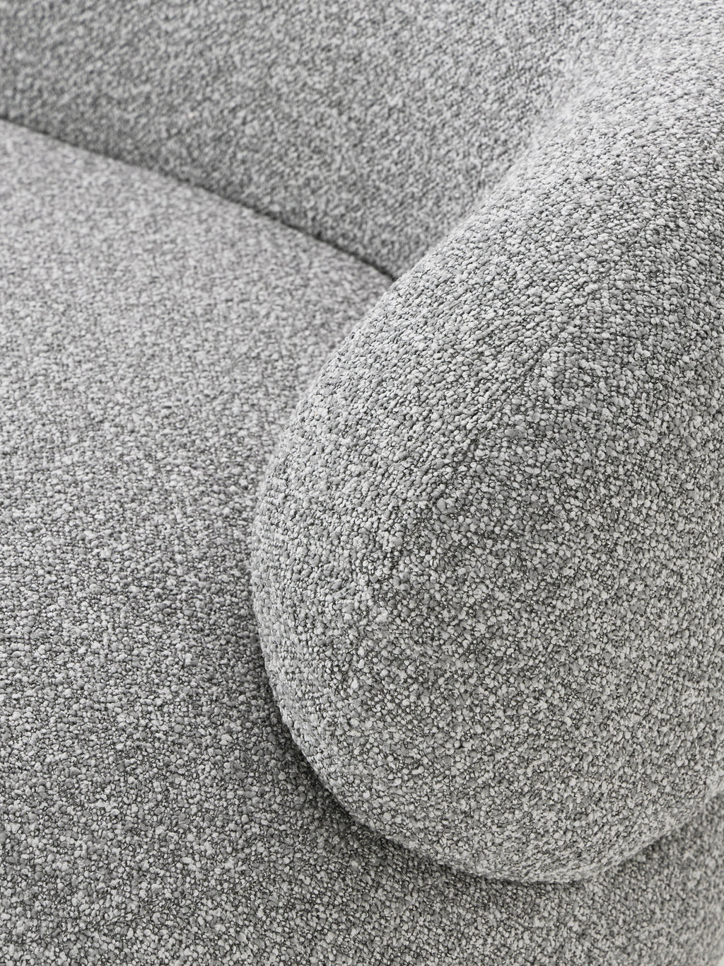 Bouclé-Sofa Alba (4-Sitzer)