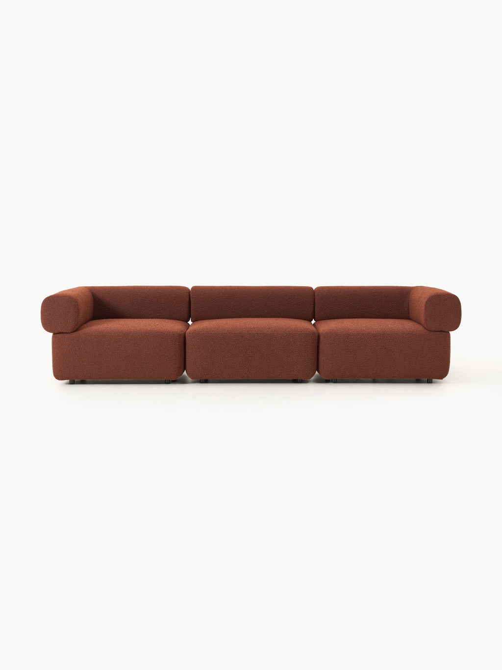 Galeriebild 1 - Modulares Bouclé-Sofa Anton (4-Sitzer)