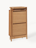 Galeriebild 1 - Holz-Schuhschrank Libby mit Klappfächern