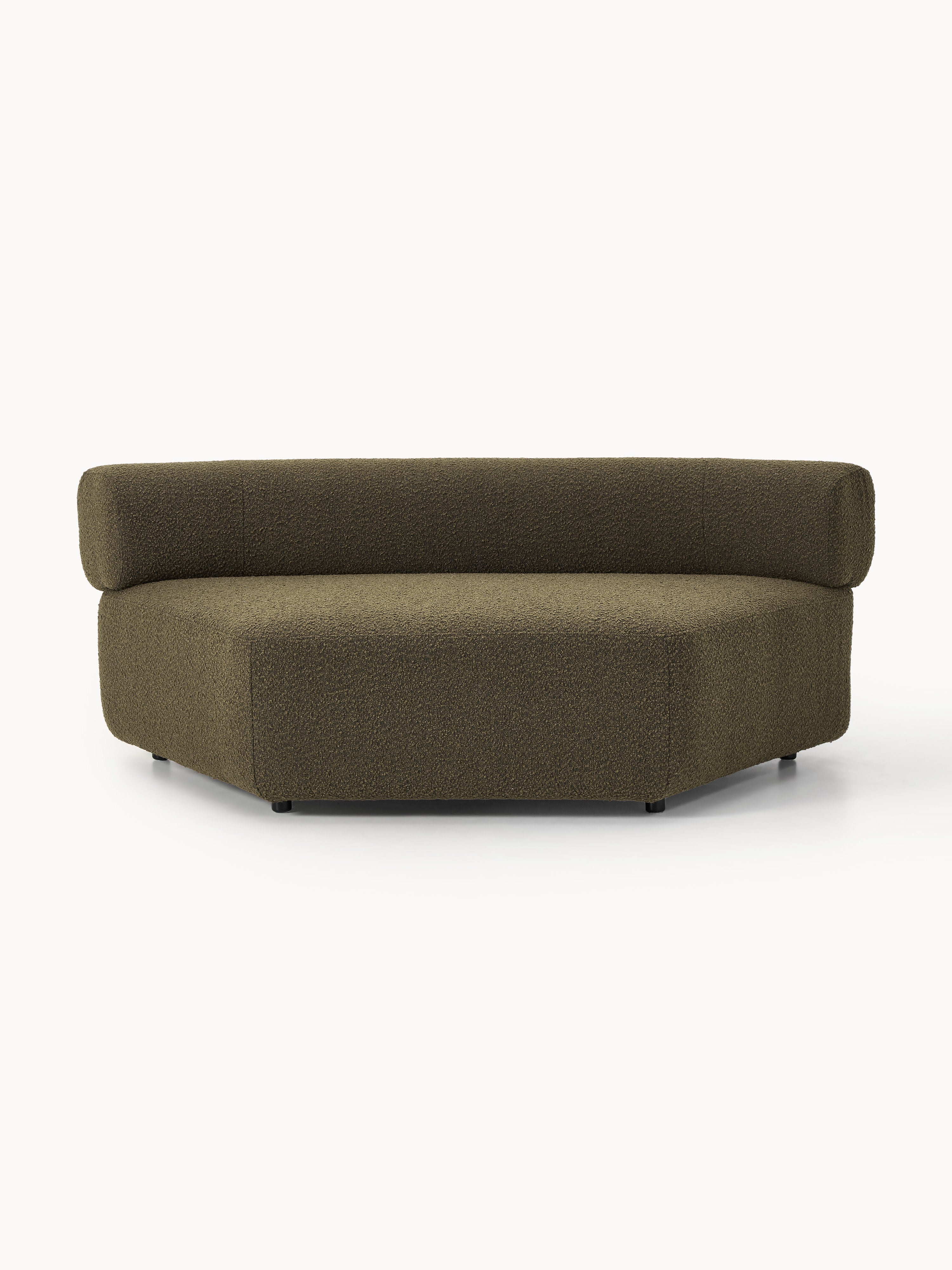 Galeriebild 1 - Rundes Bouclé-Eckmodul Anton