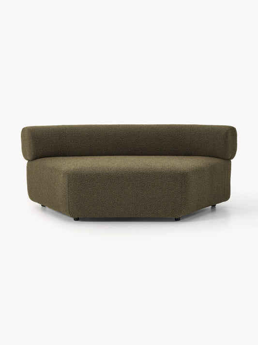 Galeriebild 1 - Rundes Bouclé-Eckmodul Anton
