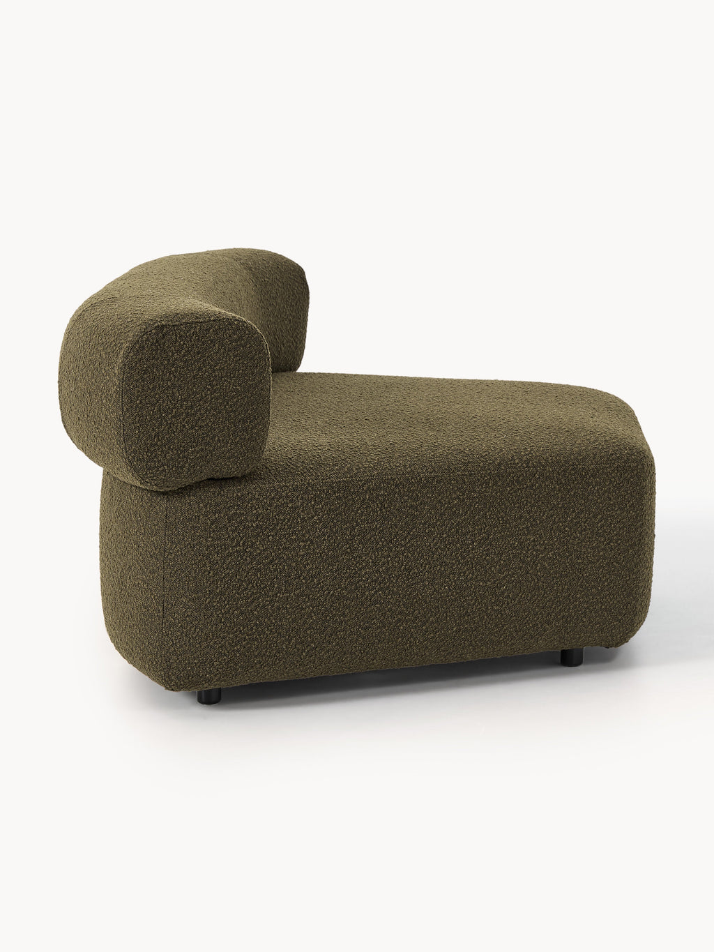 Rundes Bouclé-Eckmodul Anton