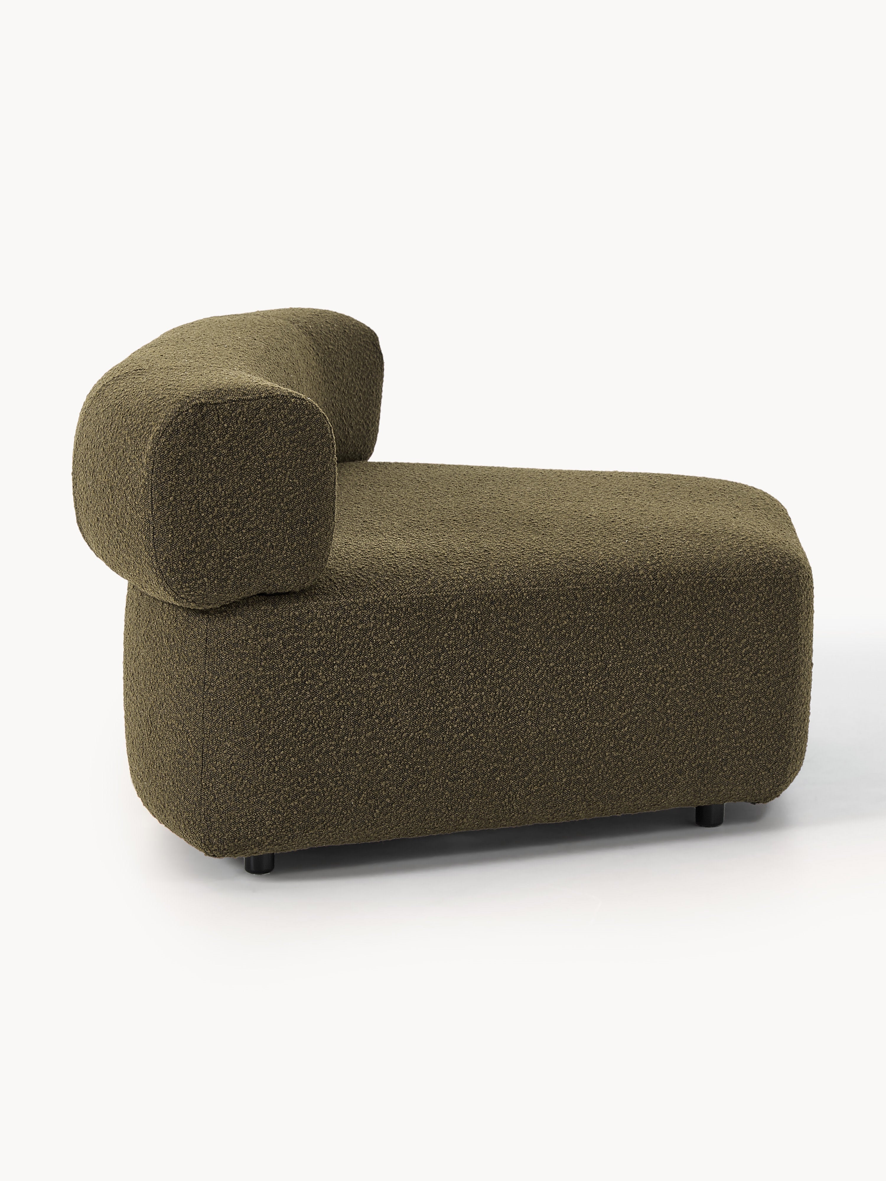 Rundes Bouclé-Eckmodul Anton