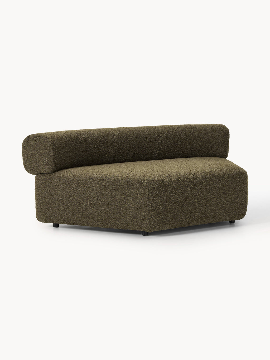 Rundes Bouclé-Eckmodul Anton