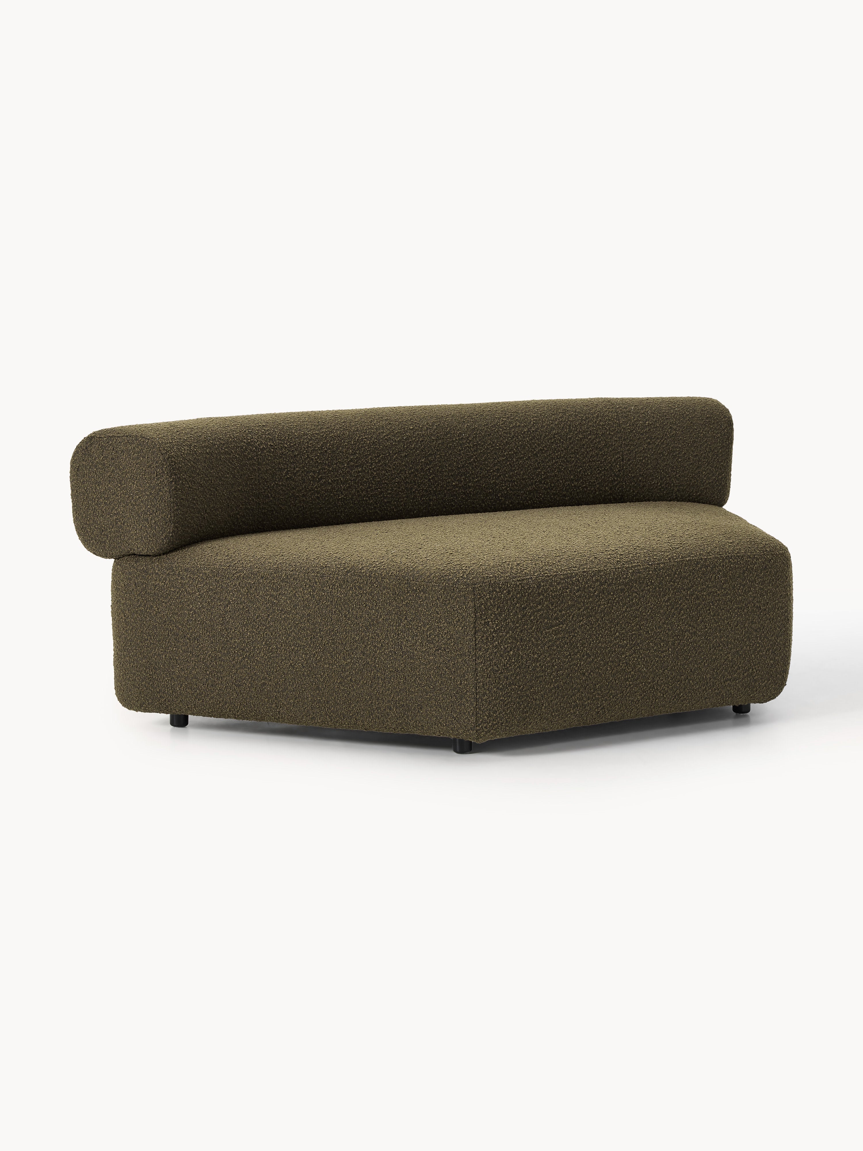 Rundes Bouclé-Eckmodul Anton