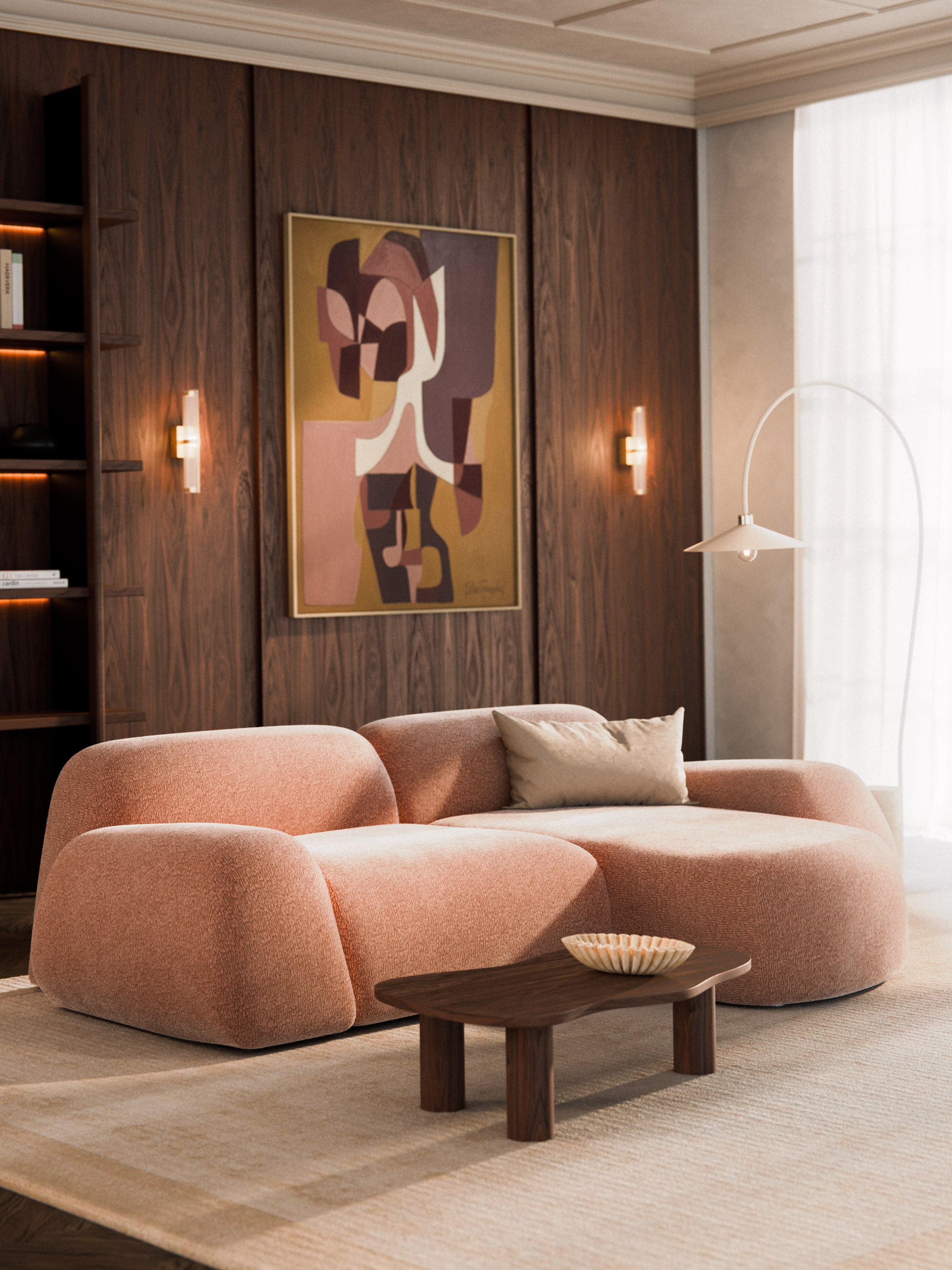 Chaise-Eckmodul Wolke
